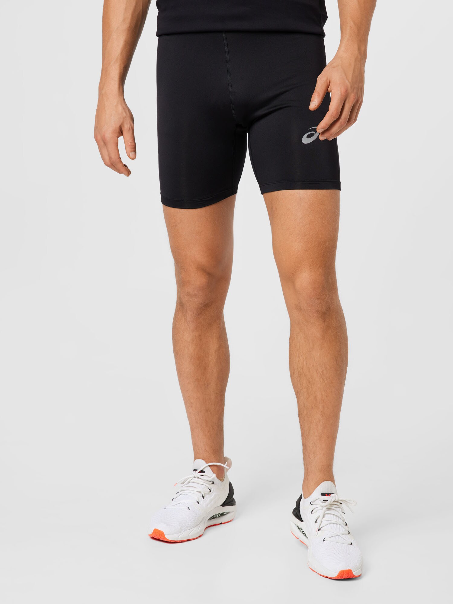 ASICS Sportnadrágok  fekete / fehér termék 2. képe