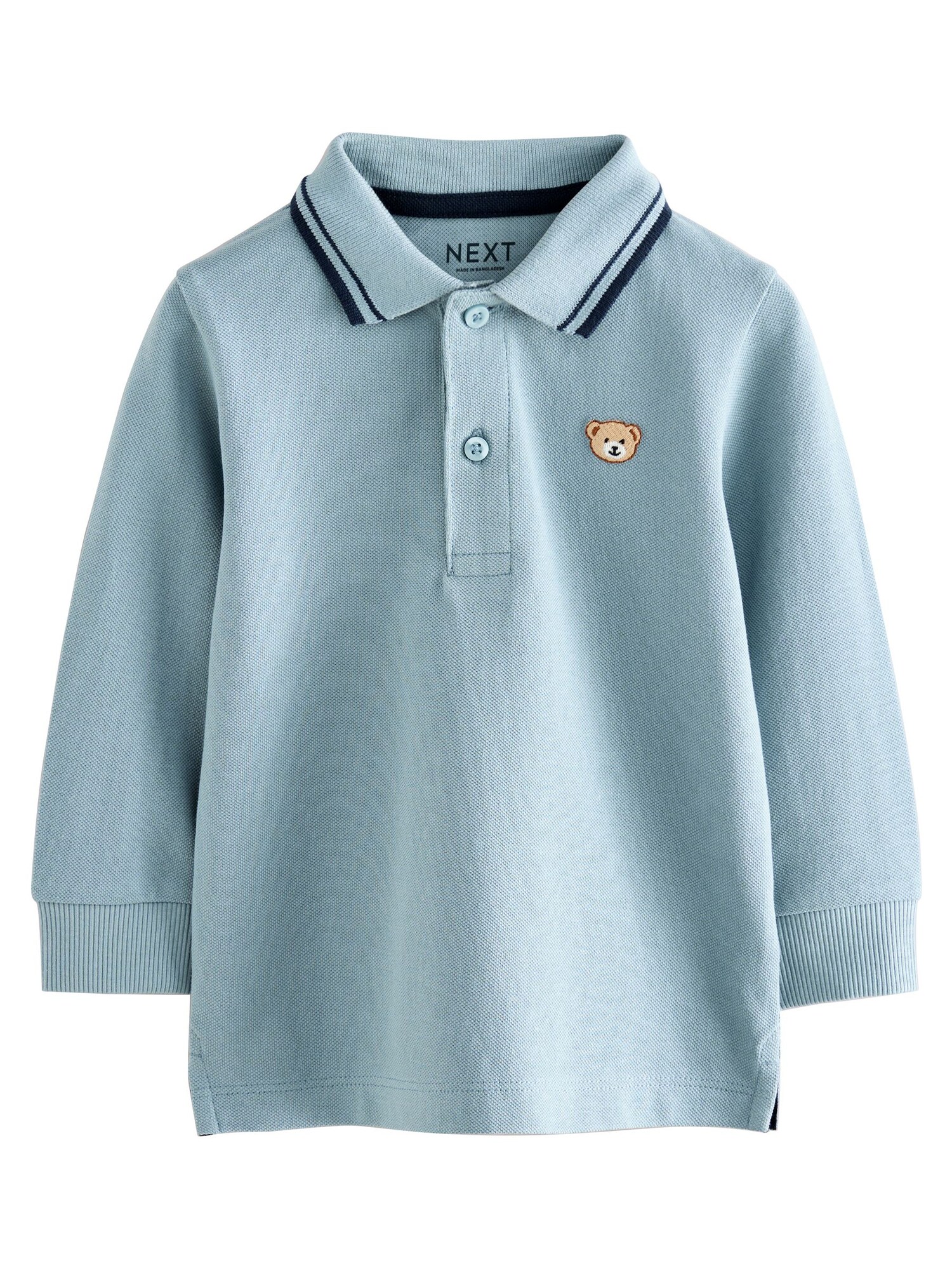 Next Tricou  bleumarin / albastru deschis