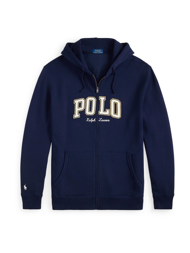 Polo Ralph Lauren Big & Tall Sweatjacke Herren Größe 6XL navy / hellgelb / weiß