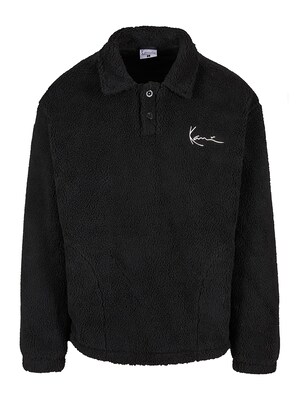 Karl Kani Chaqueta de entretiempo 'Metal Signature Teddy'  negro