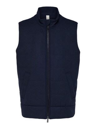 Selected Homme Bodywarmer ‘Walt’ Nachtblauw