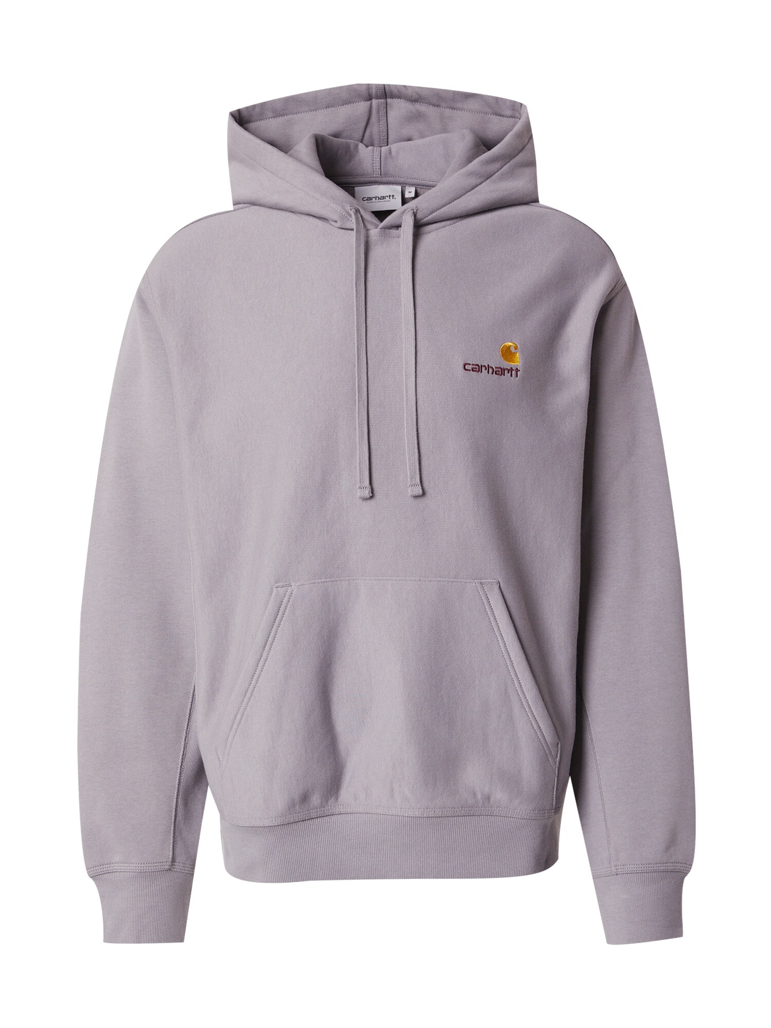Carhartt WIP Mikina 'American Script'  hnedá melírovaná