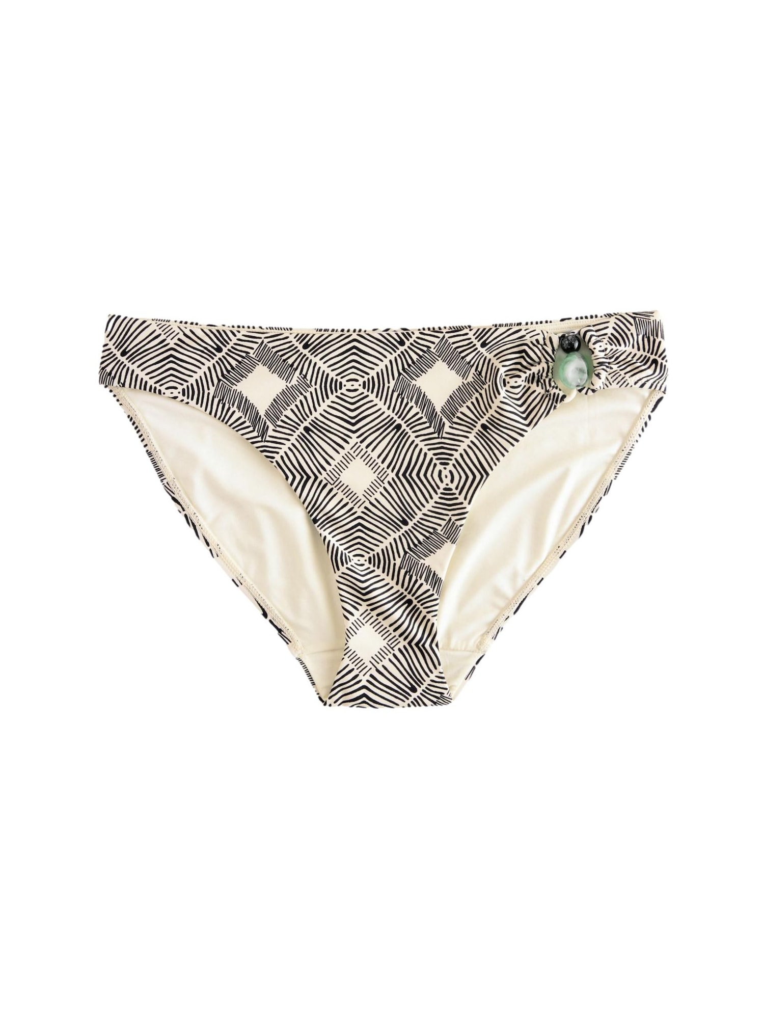 Next Slip costum de baie  bej / negru