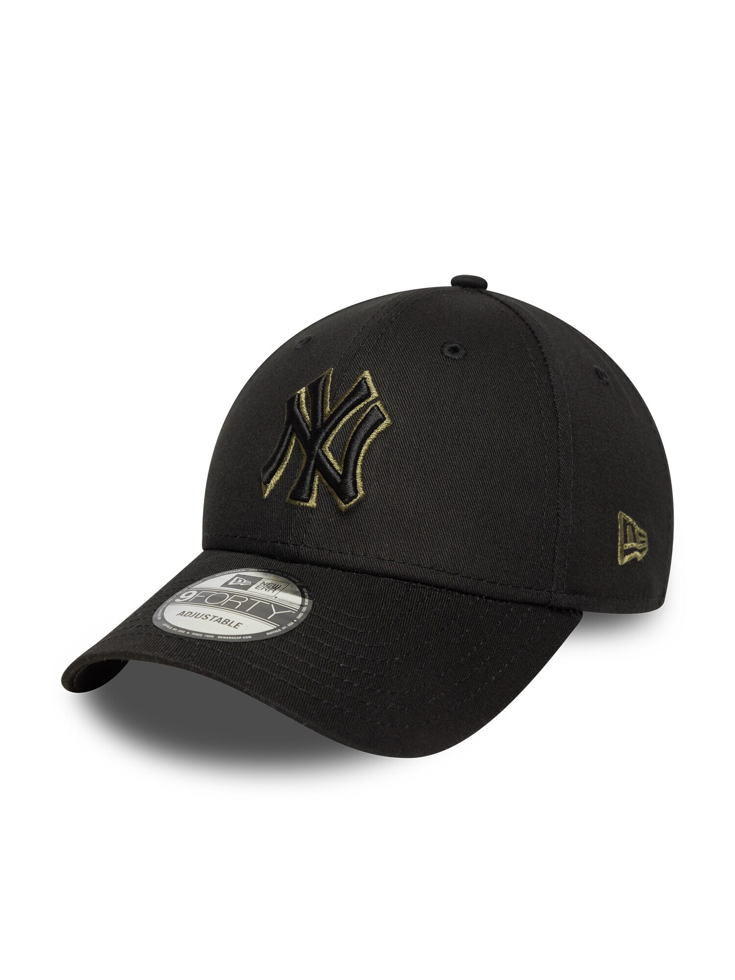 New Era Sportpet '9FORTY New York Yankees Mlb Outline' Zwart