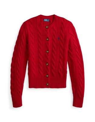 Polo Ralph Lauren Cárdigan  rojo