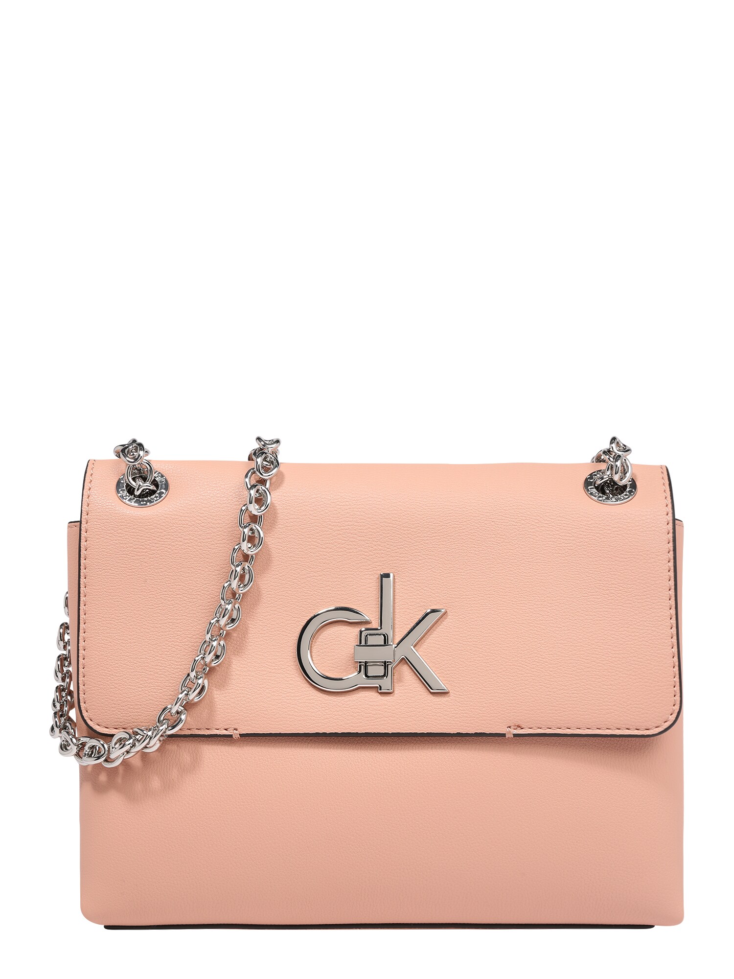 Calvin Klein Rankinė su ilgu dirželiu  rožių spalva / auksas