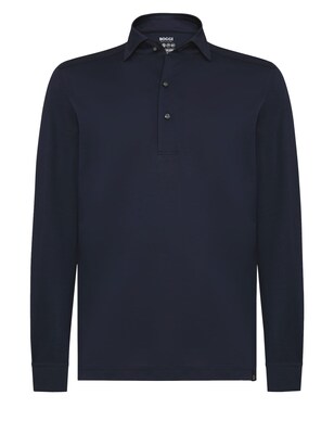 Boggi Milano Shirt Donkerblauw