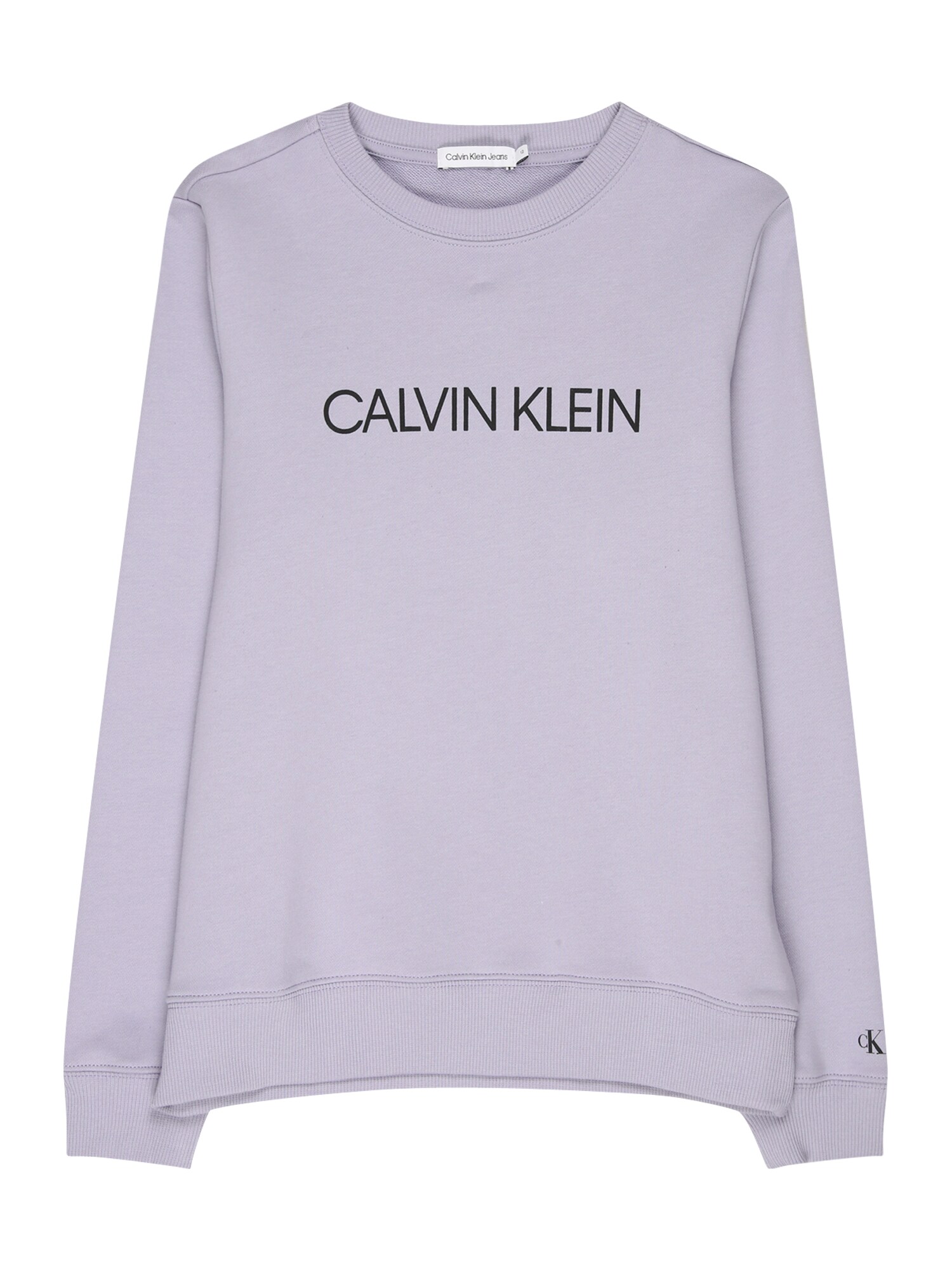 Calvin Klein Jeans Sportisks džemperis ceriņu / melns