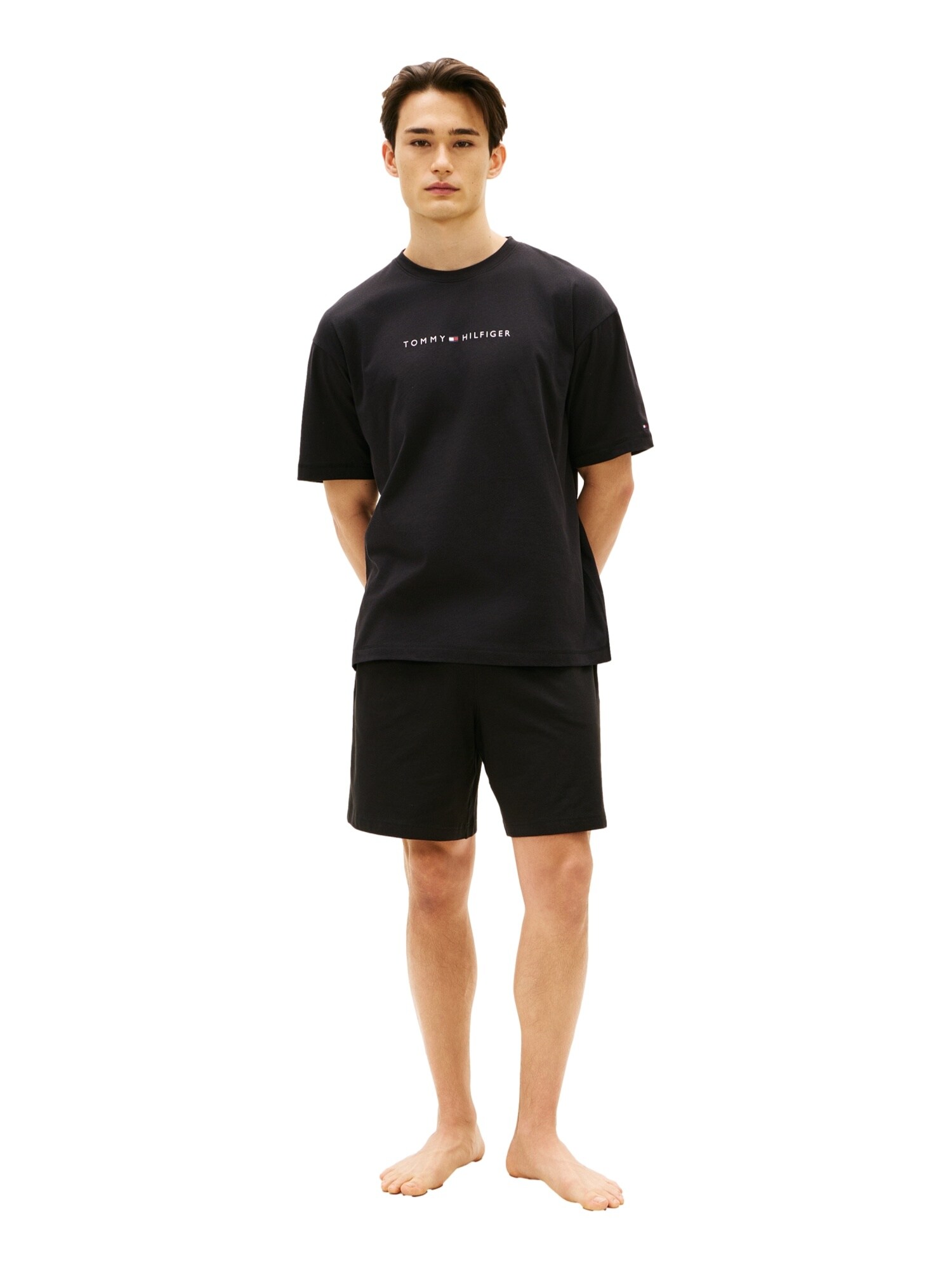 Tommy Hilfiger Underwear Camiseta térmica  negro / blanco – imagen 4