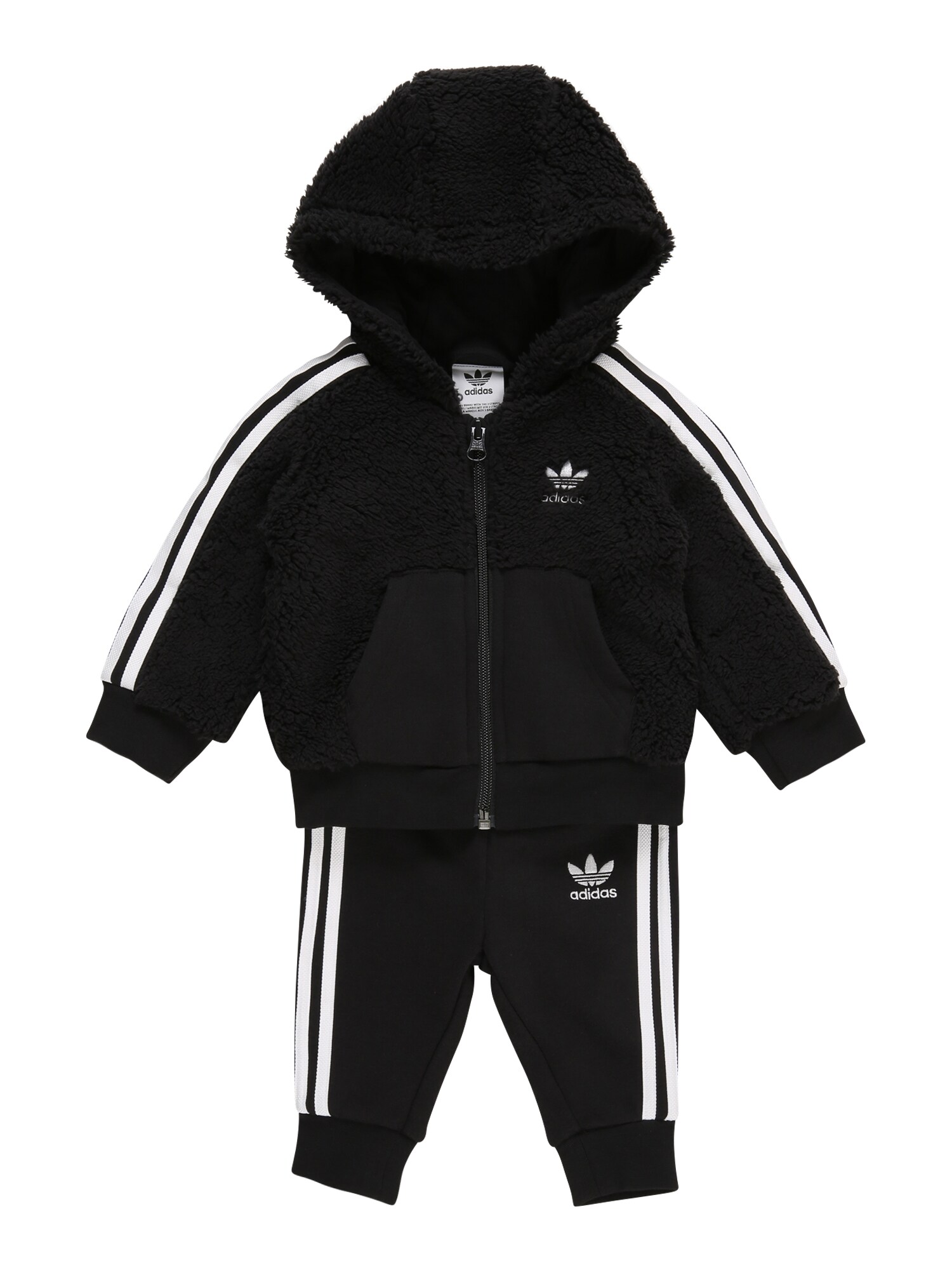 ADIDAS ORIGINALS Laisvalaikio kostiumas  juoda / balta