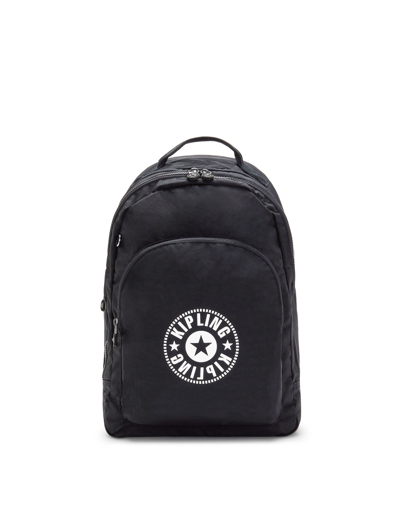 KIPLING Rucsac Curtis  negru / alb