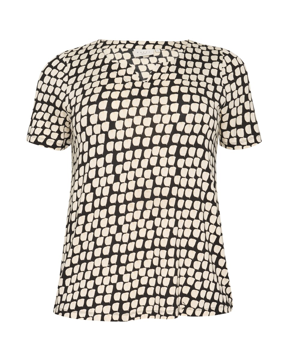 T-shirt 'Mella' beige / elfenben