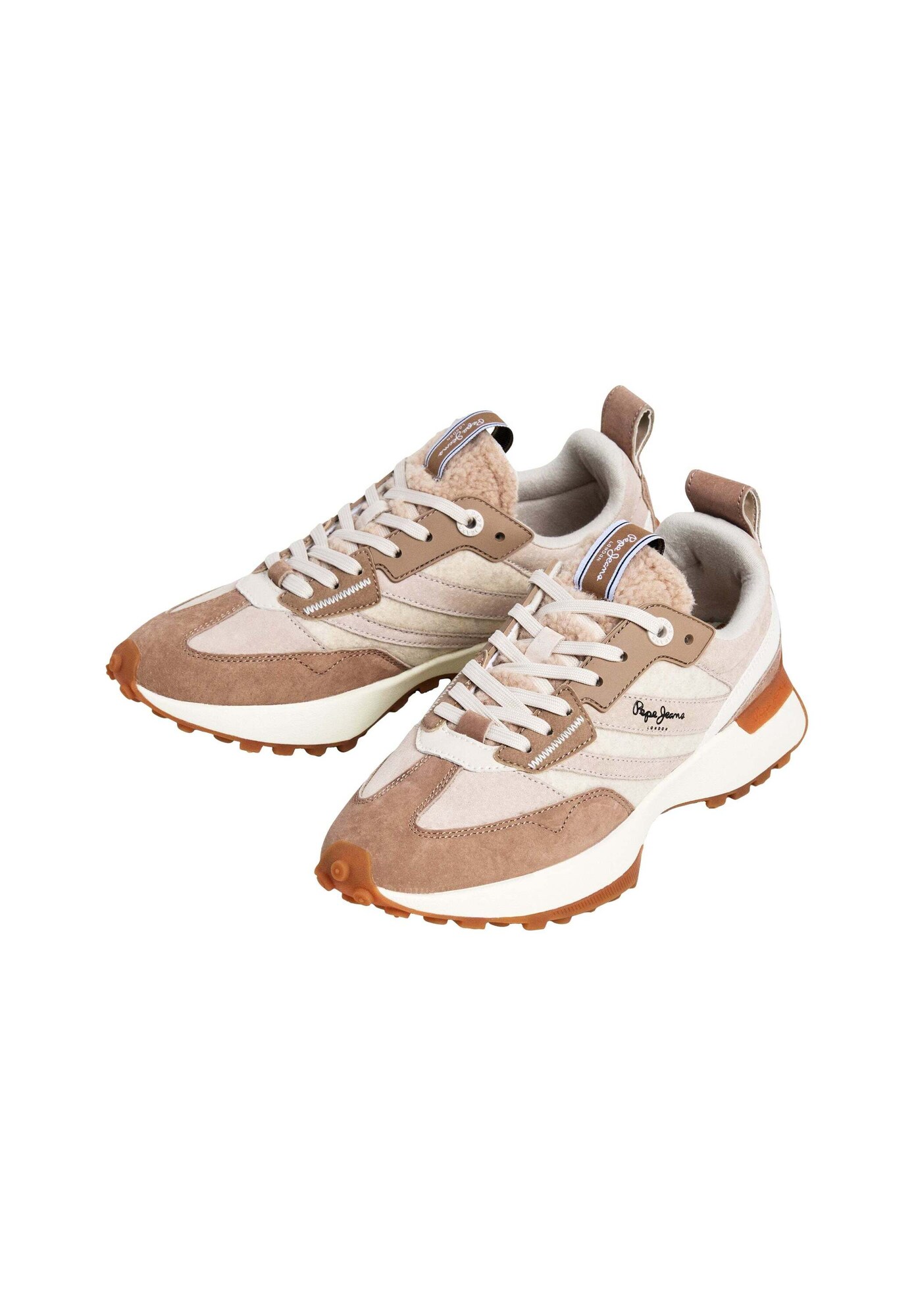 Pepe Jeans Zapatillas deportivas bajas 'Lucky Cold'  beige / camelo / ecru – imagen 4