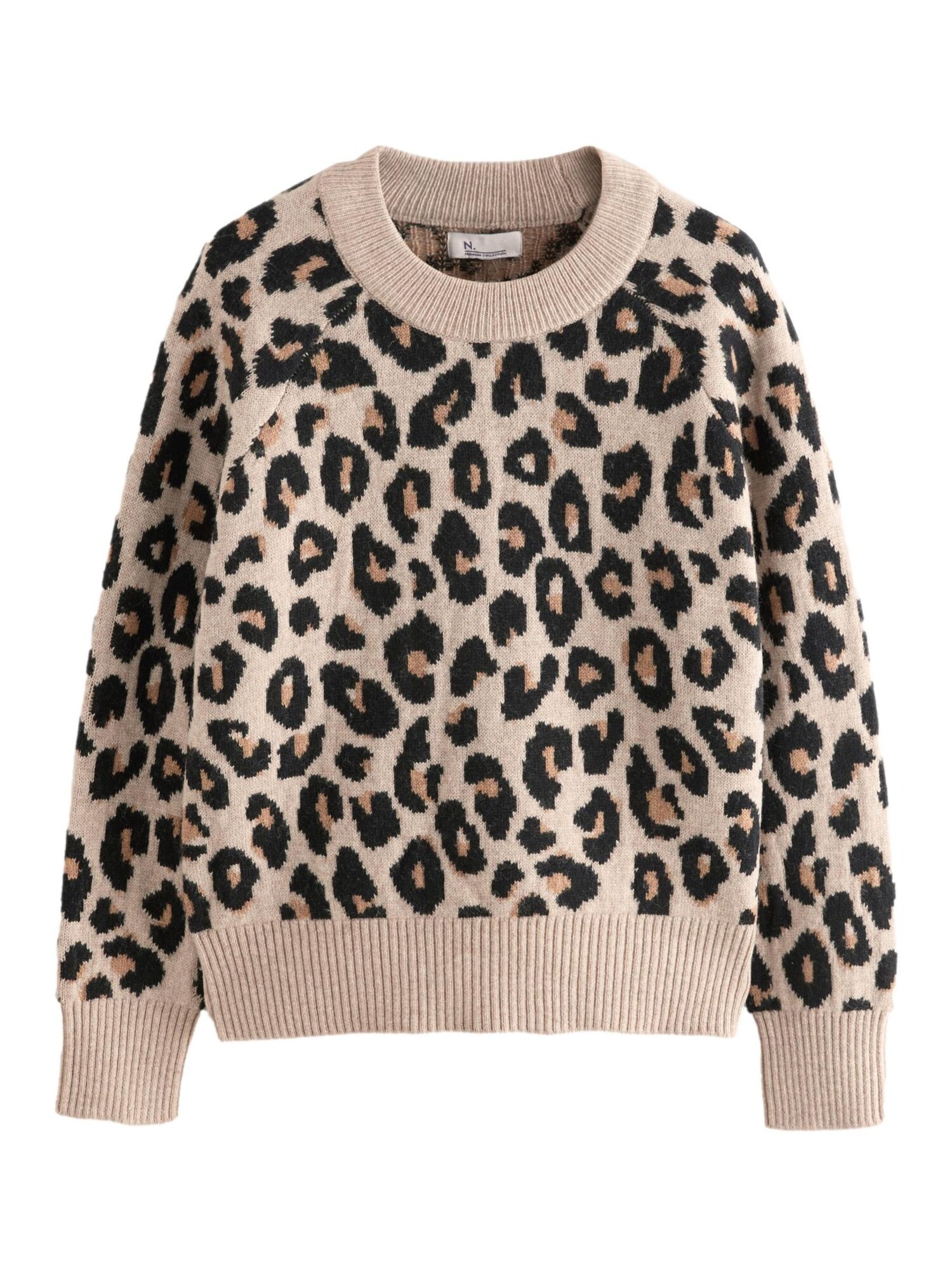 Next Pulover  bej / negru