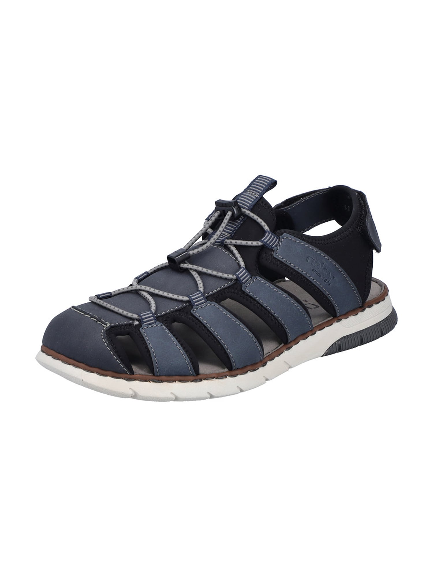 Rieker Pohodni sandali '25246'  modra / siva / črna