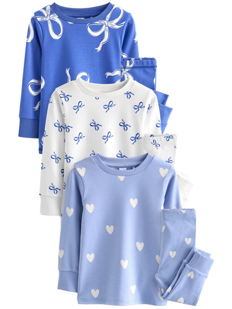 Next Ruhák alváshoz Lányok kék, fehér , Méret 110