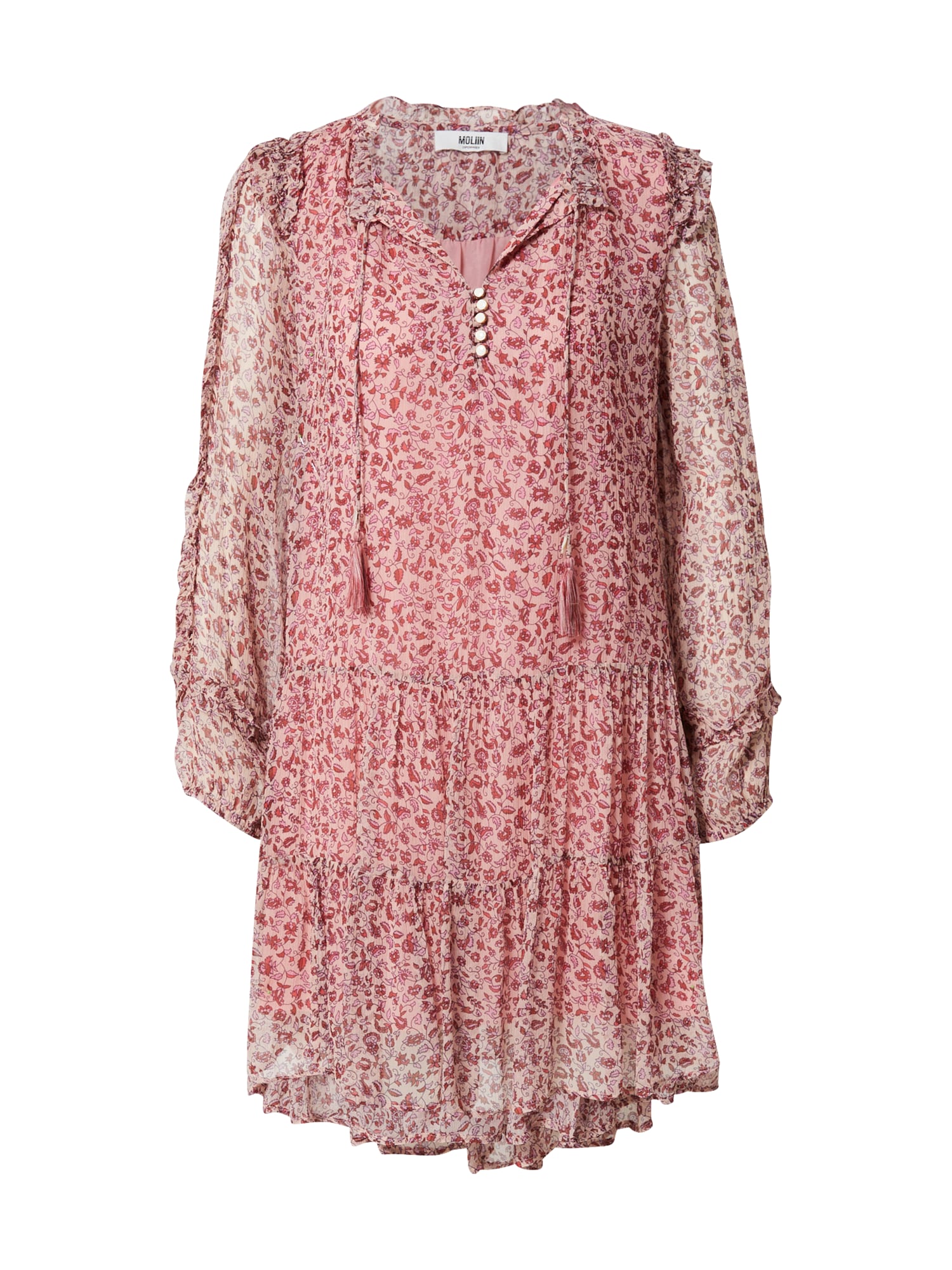 Moliin Copenhagen Palaidinės tipo suknelė 'Yana' rožių spalva / pitajų spalva / vyšninė spalva