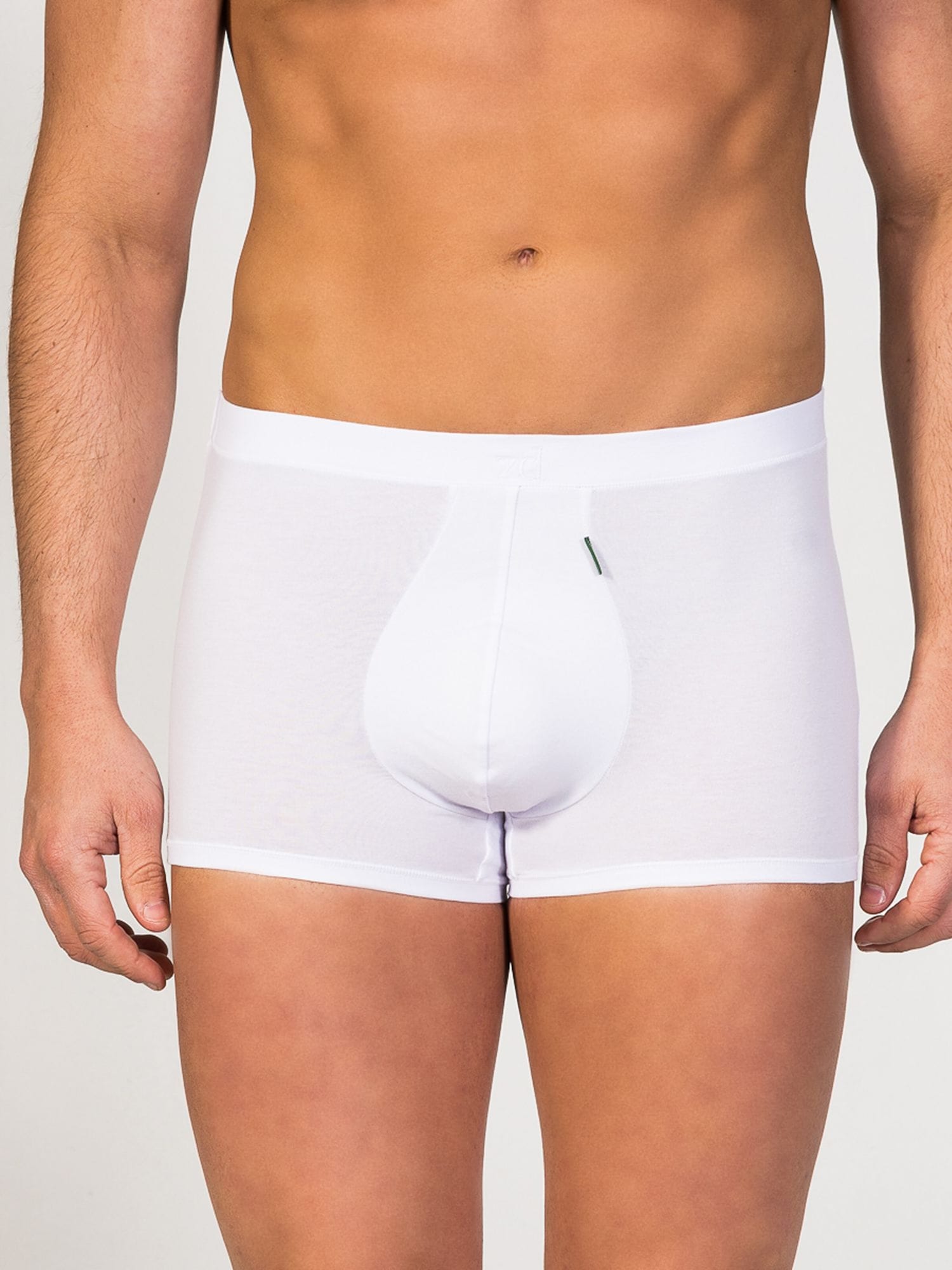 zd ZERO DEFECTS Calzoncillo boxer 'Ikaria Egyptian cotton' blanco