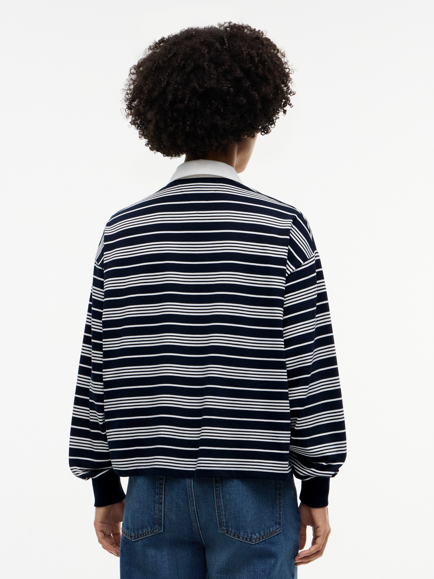TOMMY HILFIGER Camiseta  navy / blanco – imagen 3