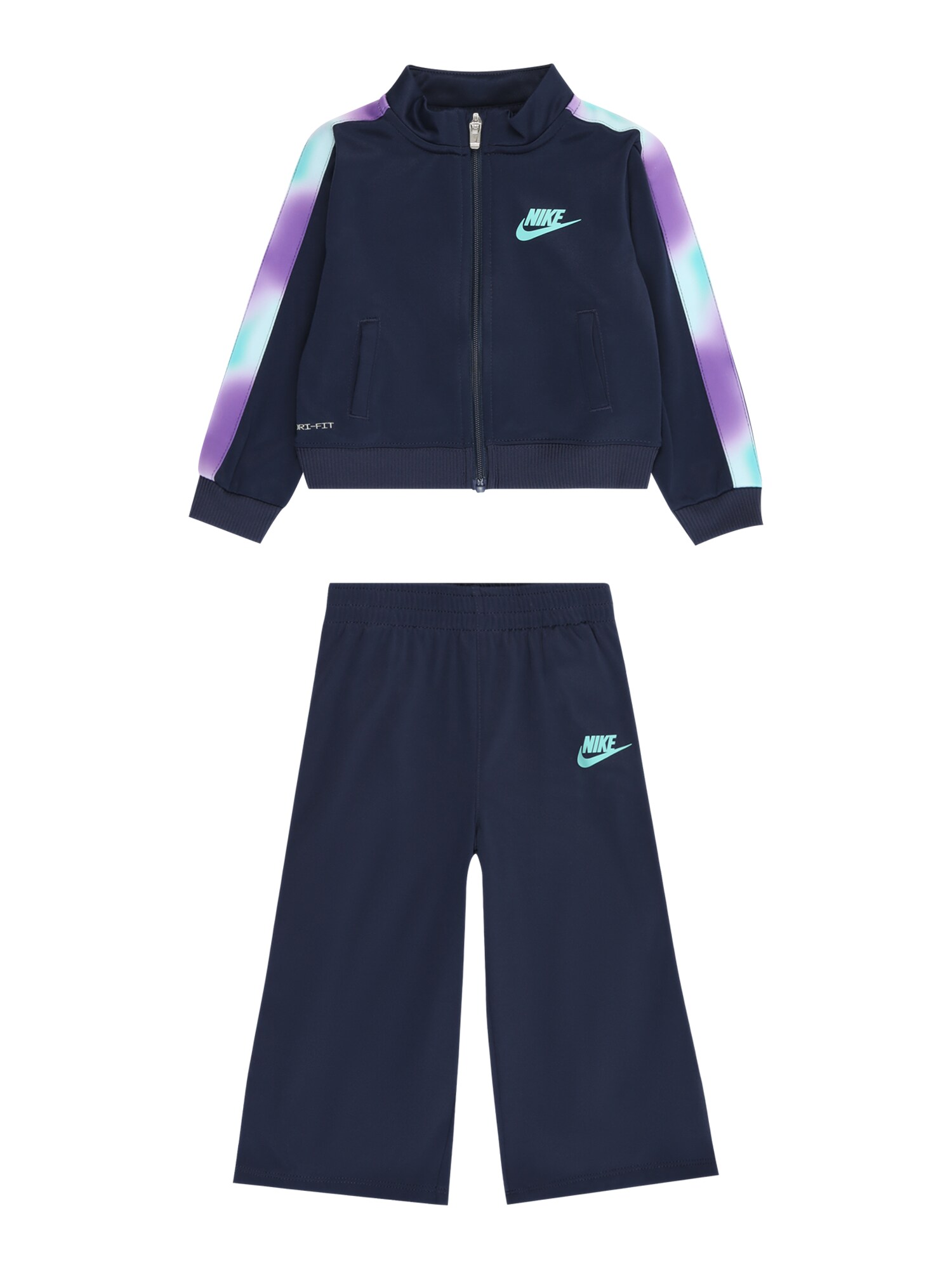 Nike Sportswear Trening  bleumarin / turcoaz / lila / alb