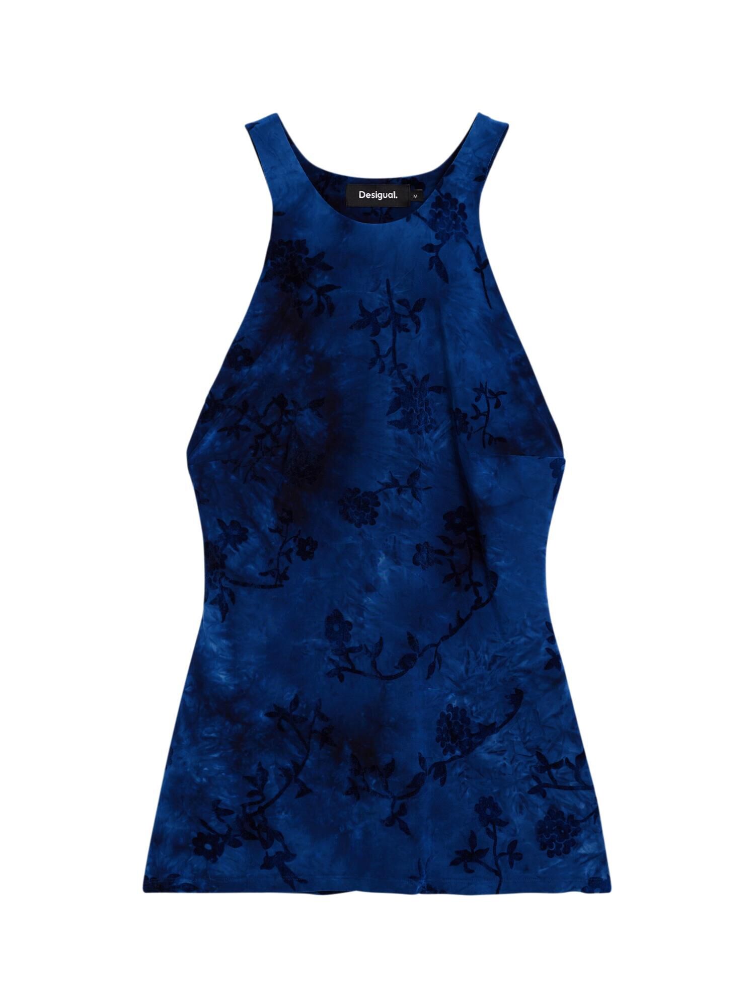 Desigual Tricou  albastru / negru