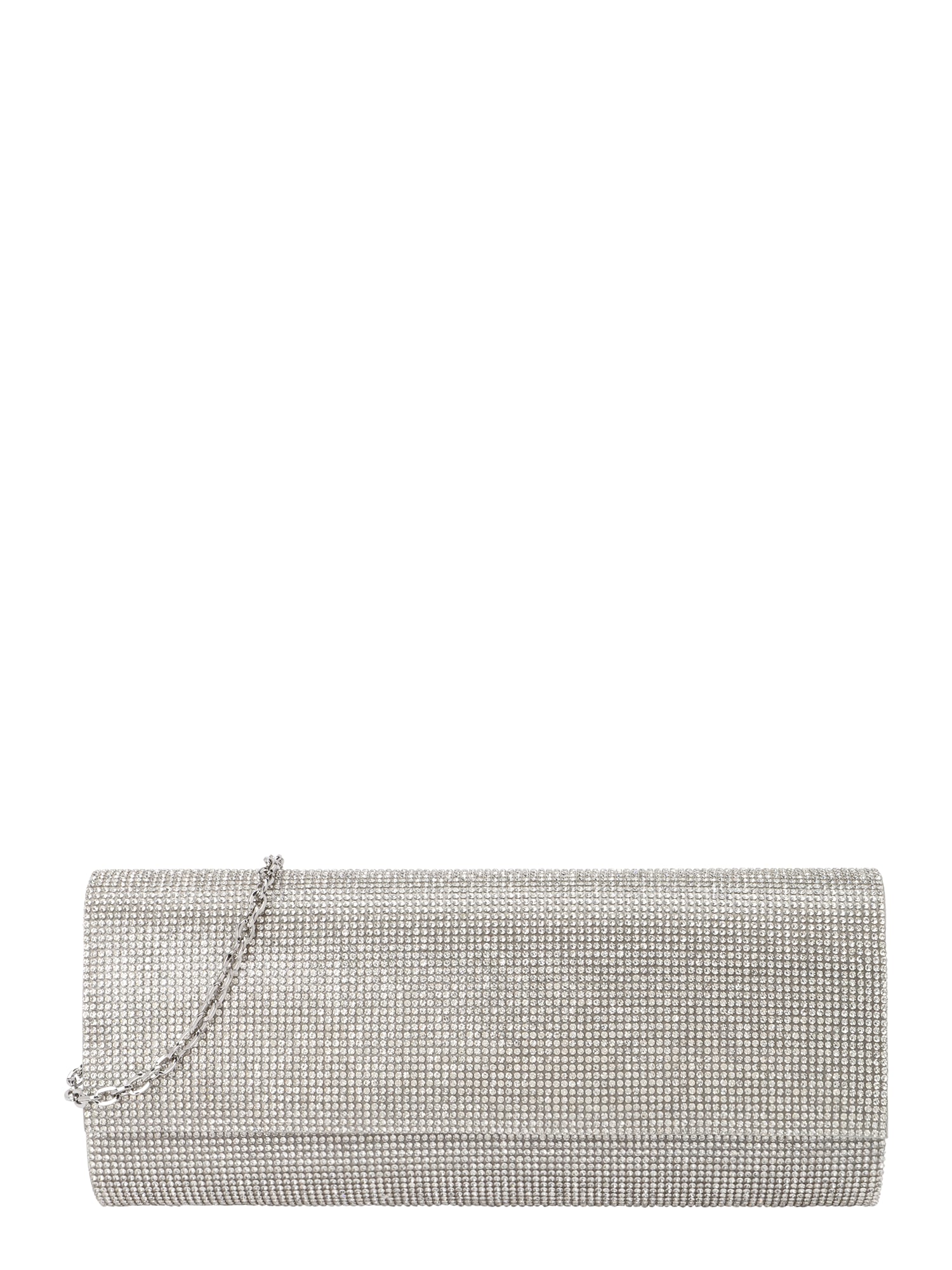 mascara Clutch  argintiu / transparent
