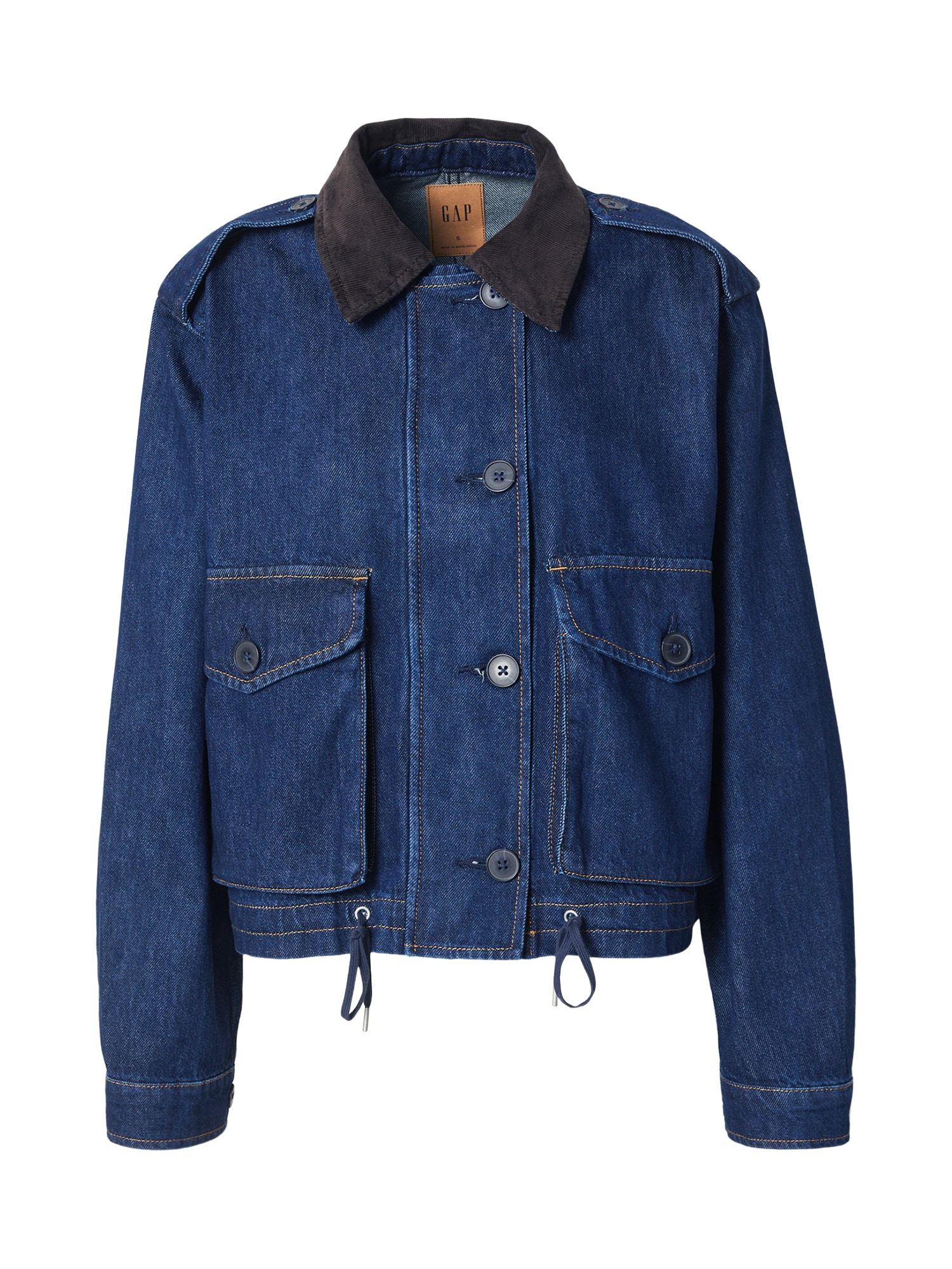 GAP Giacca di mezza stagione blu denim