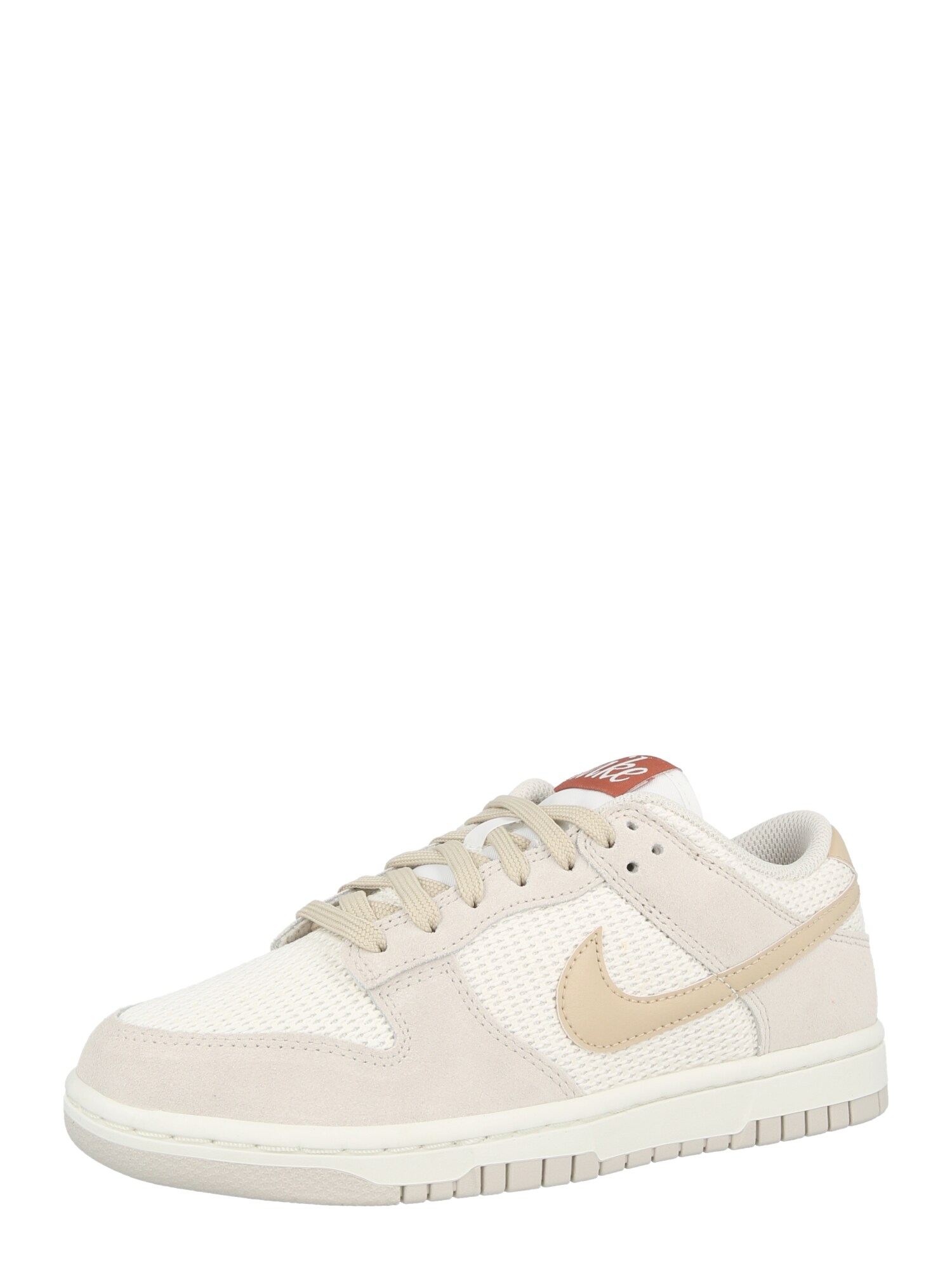Nike Sportswear Sneaker low 'Dunk'  bej / alb kitt / alb coajă de ou