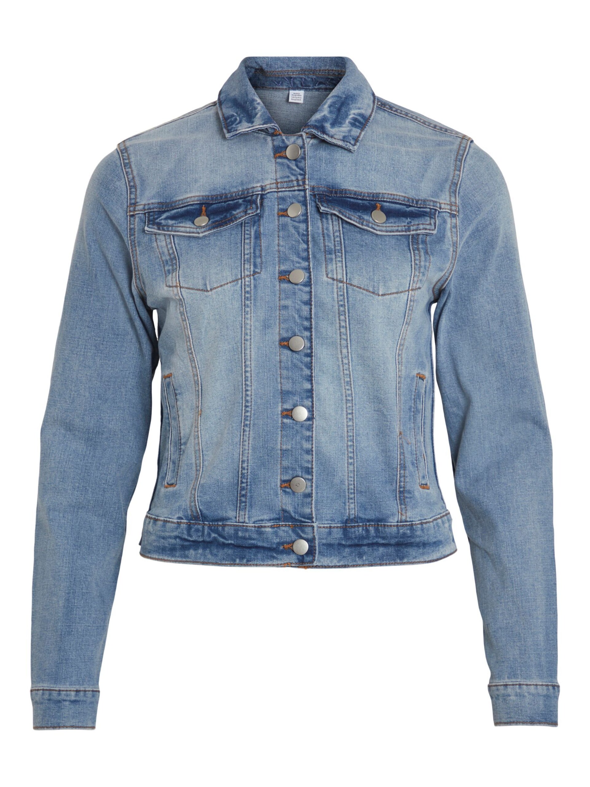 VILA Vishow New L/S Denim Jacket jackor dam – bild 4