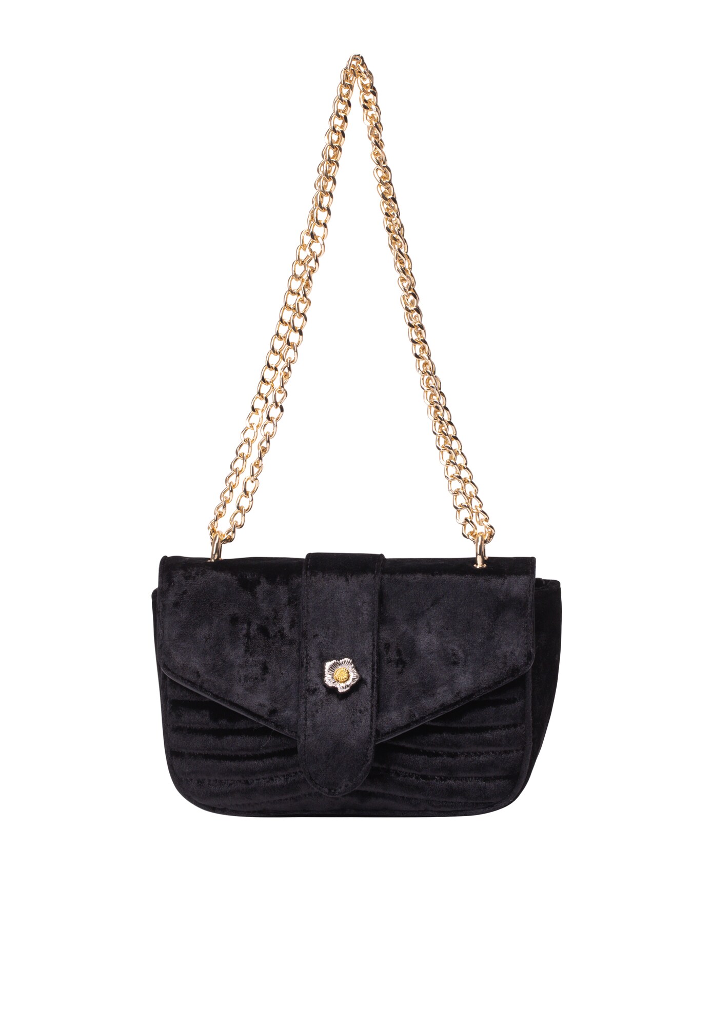 myMo at night Geantă de umăr  auriu / negru