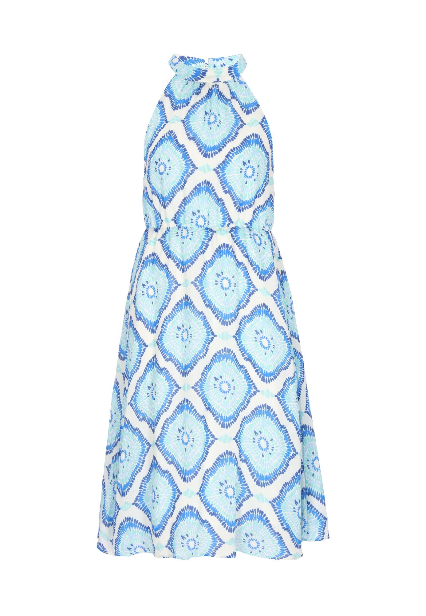 IZIA Vestido de verano  azul / navy / azul claro / blanco