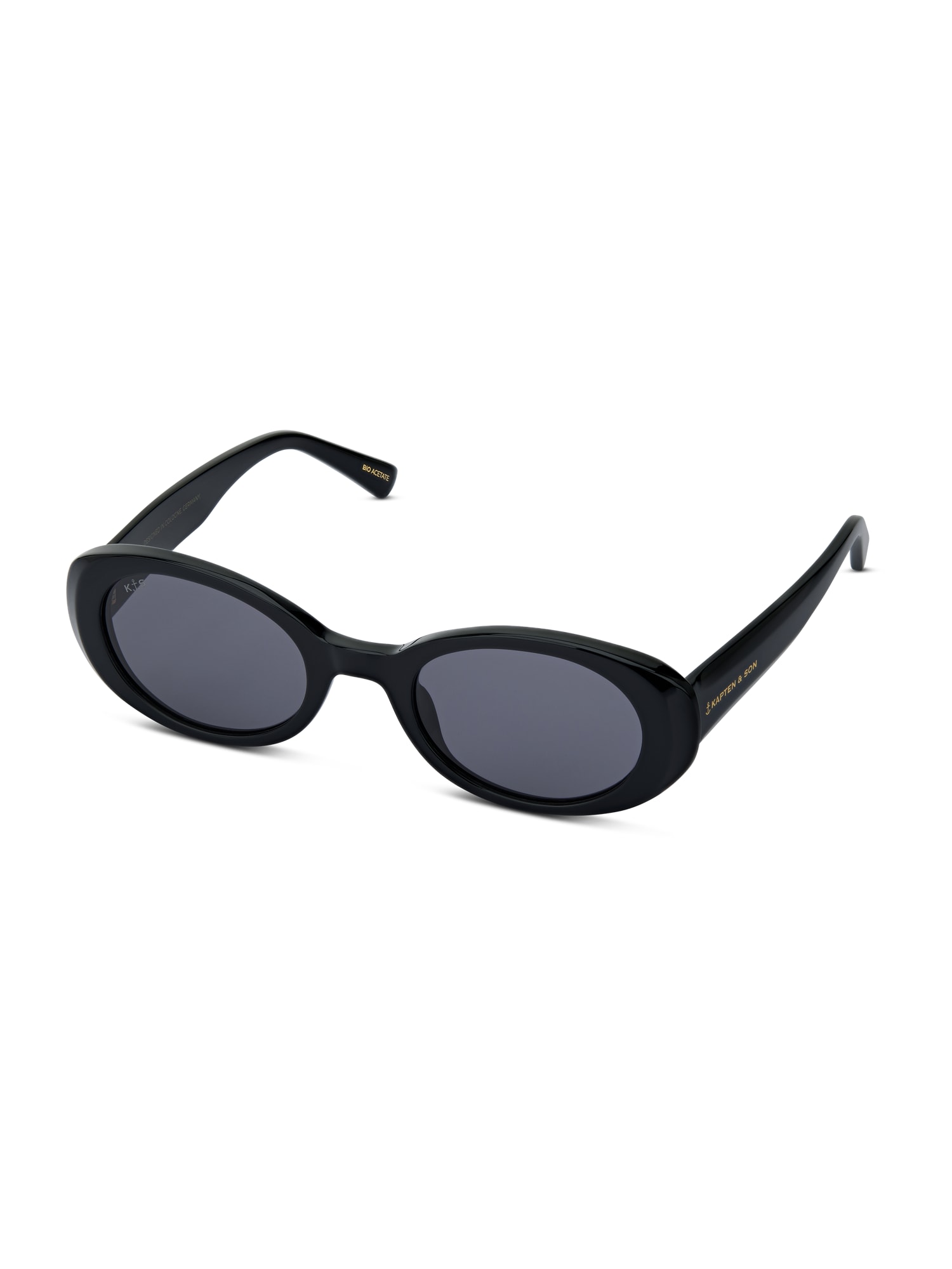 Kapten & Son Ochelari de soare Milan  negru