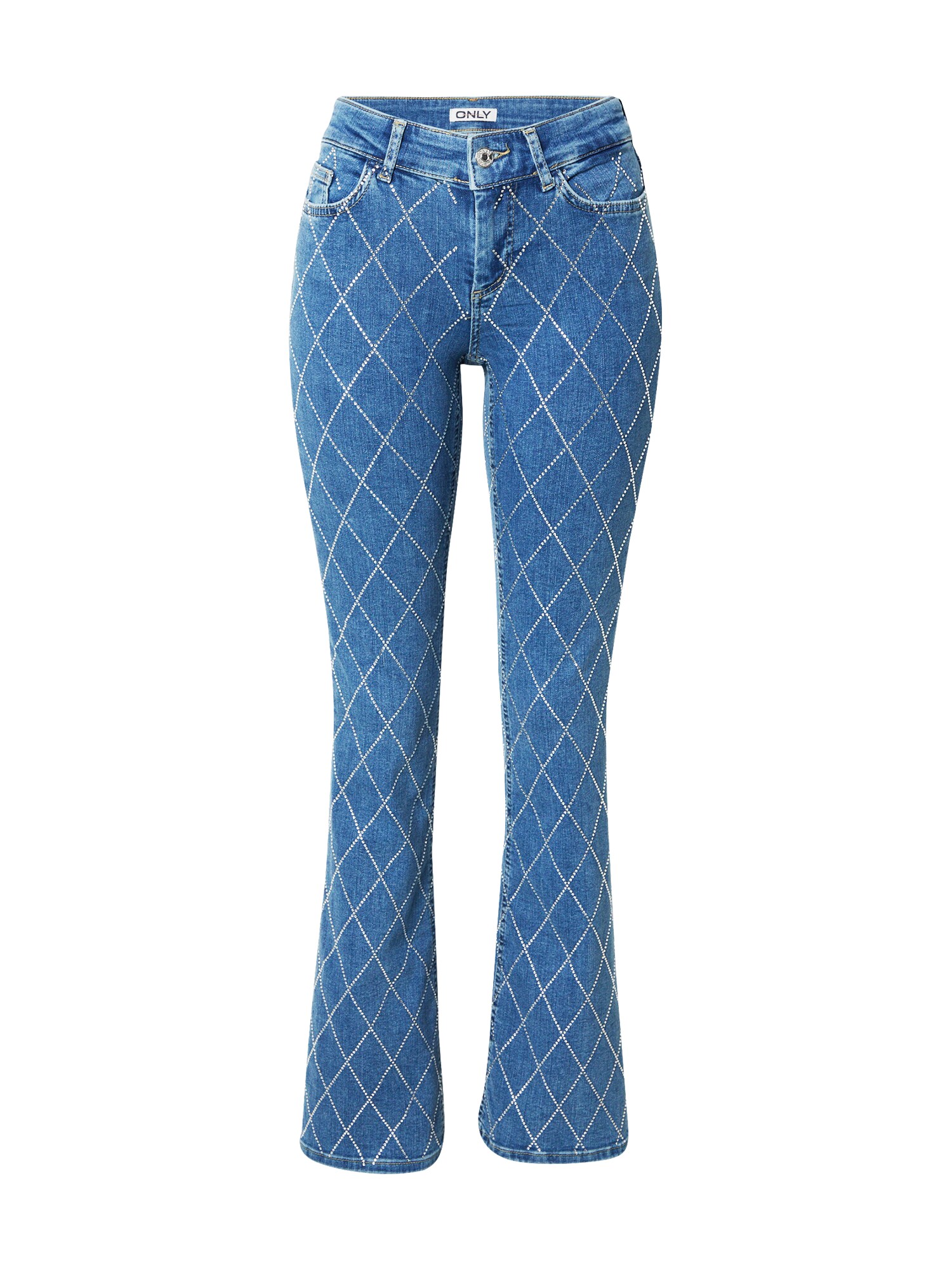 ONLY Džínsy 'ONLBLUSH'  modrá denim / strieborná