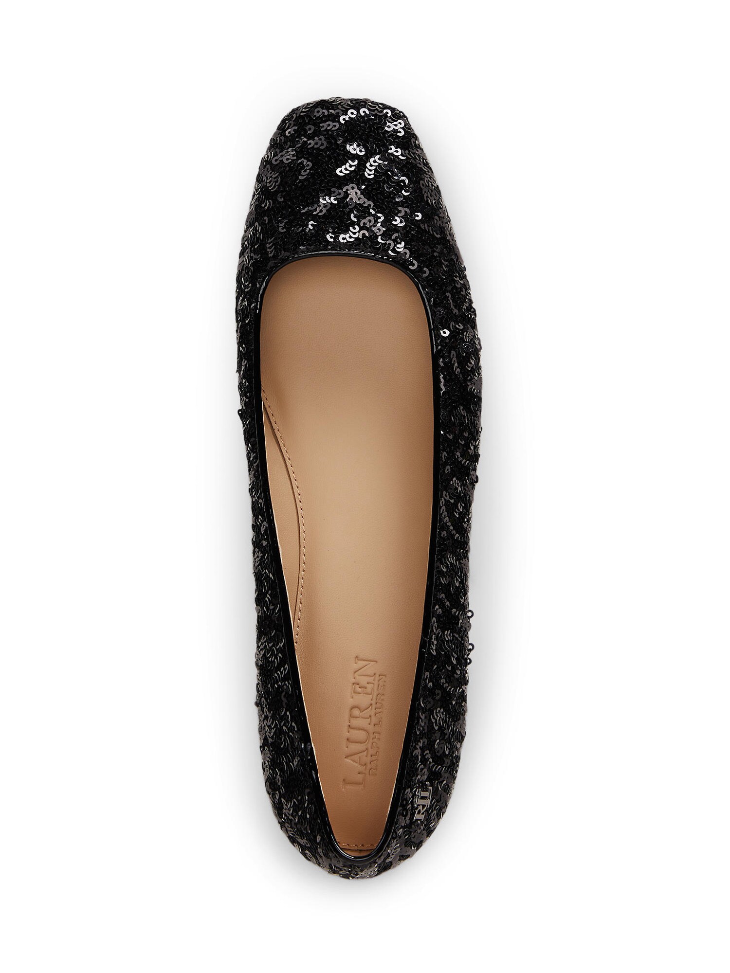 Lauren Ralph Lauren Ballerina 'EMELLIE' zwart