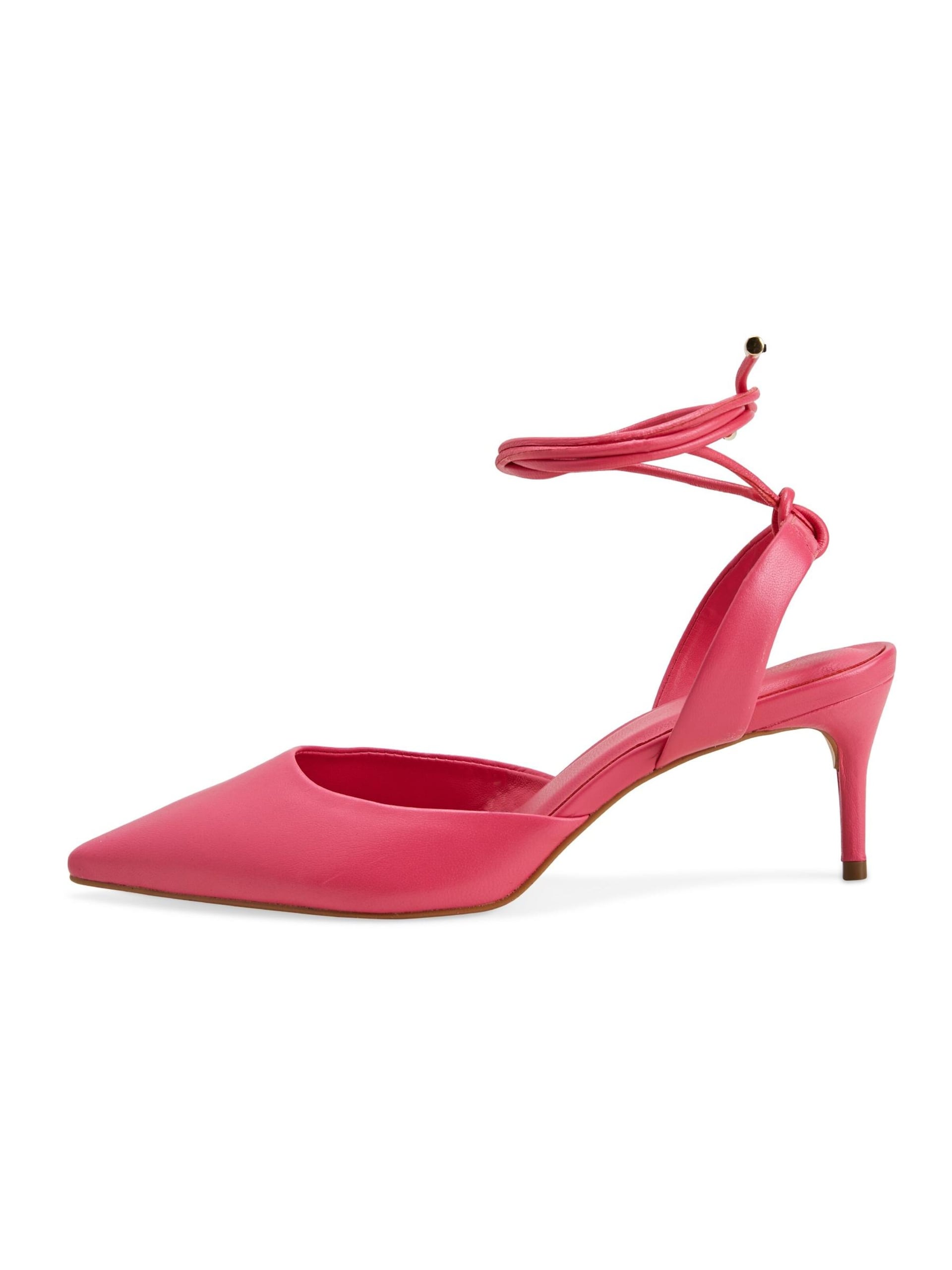 Mangara Atelier Slingback pumps 'Jaborandi Damen Slingback Pumps Leder Pink Stiletto 6,5 cm'