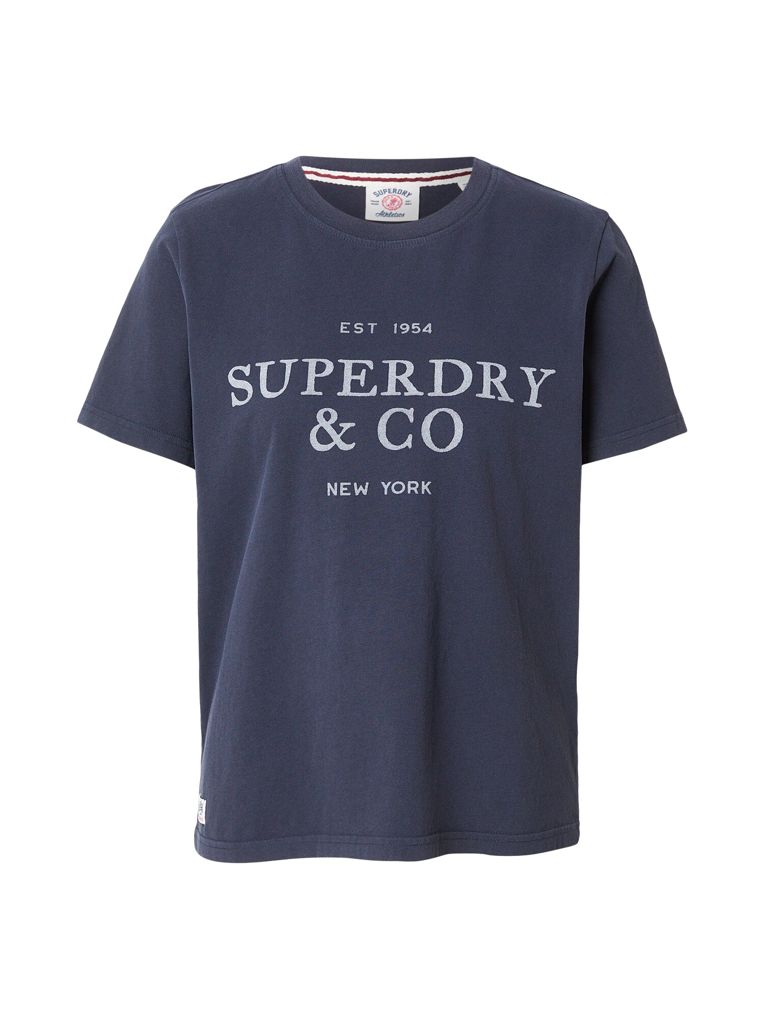 Superdry & Co Tričko  námornícka modrá / svetlomodrá