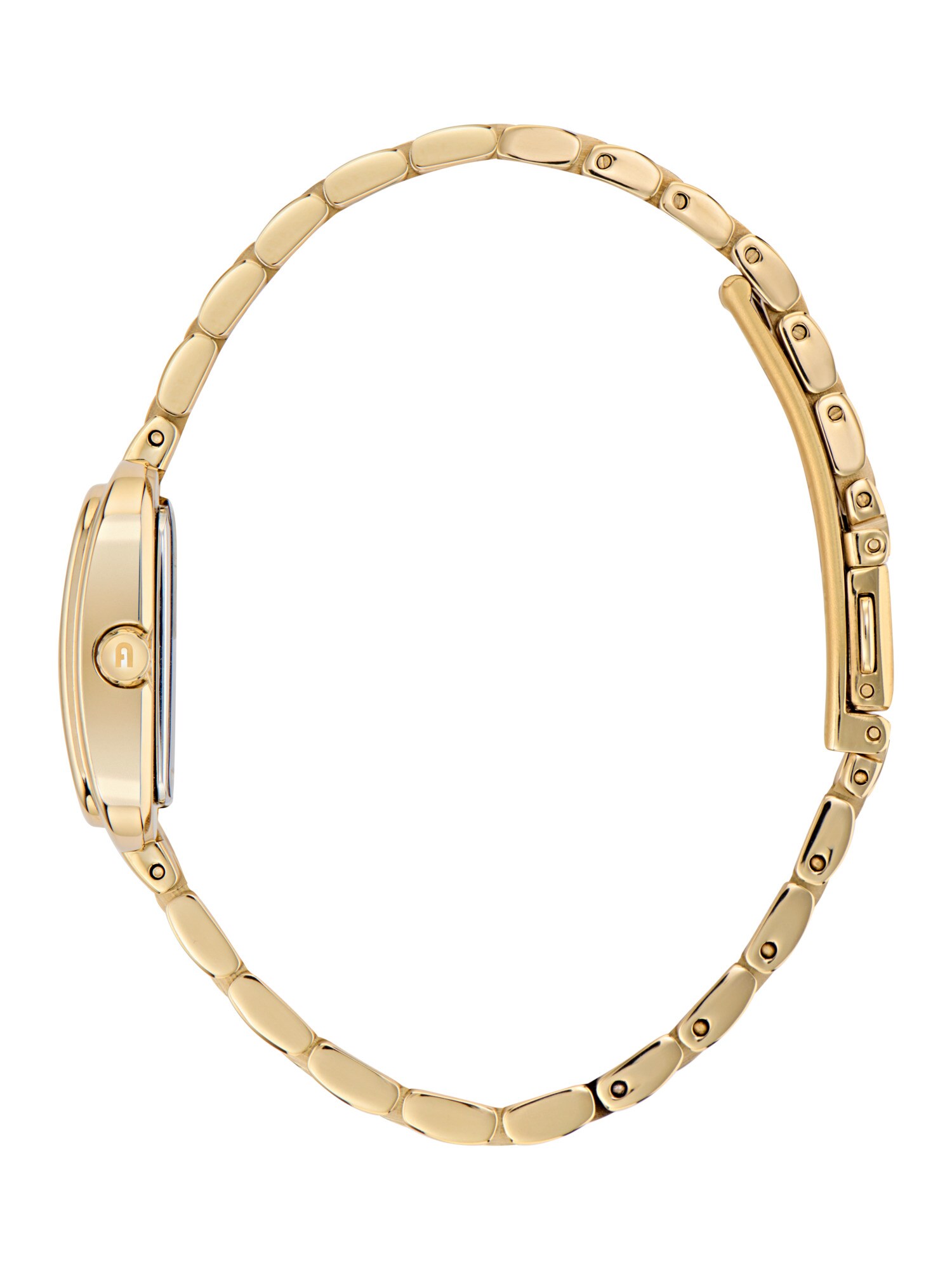 FURLA Reloj analógico 'Diamante'  oro / verde oscuro – imagen 3