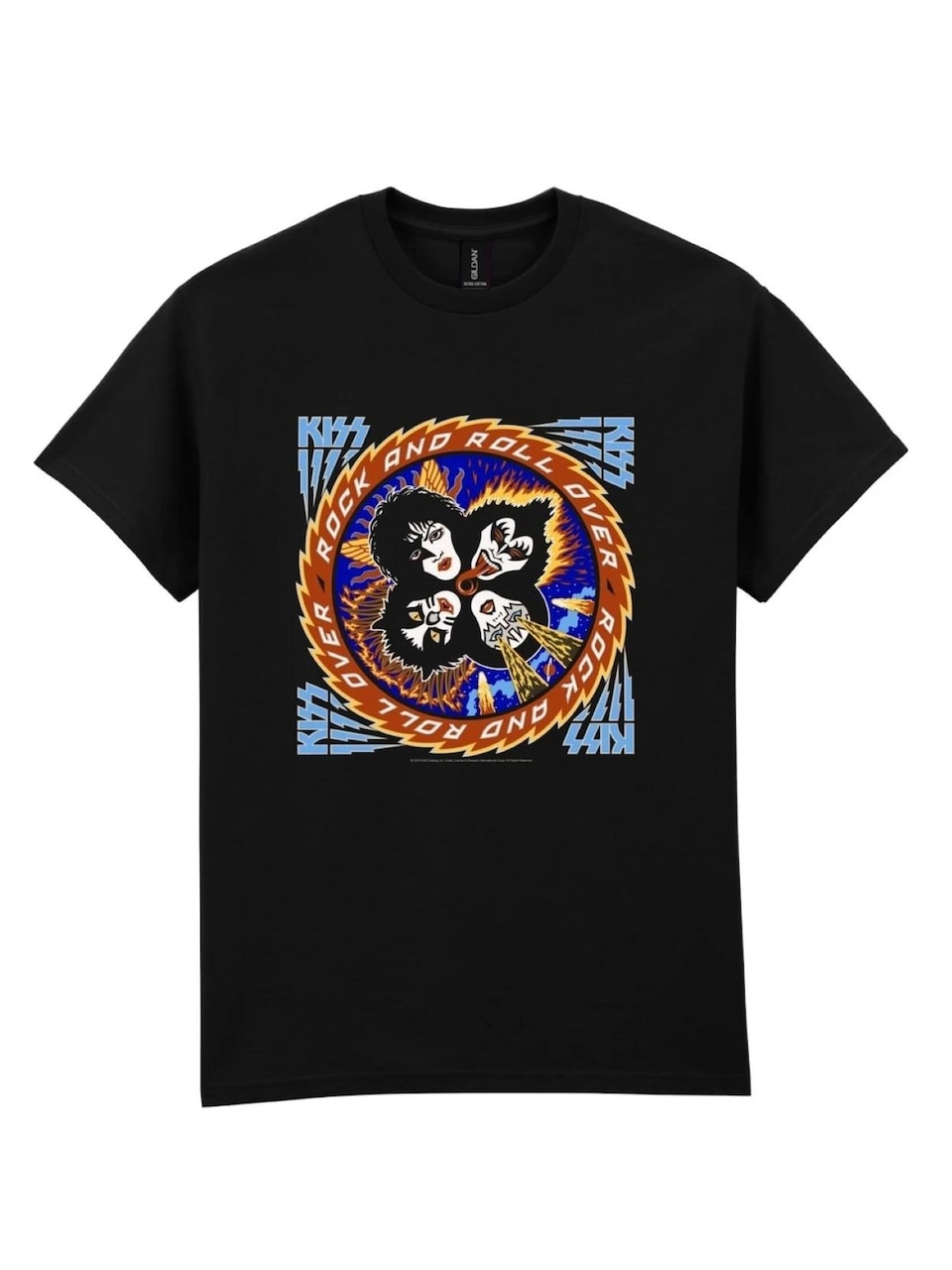T-shirt 'Kiss Rock And Roll Over T-Shirt'