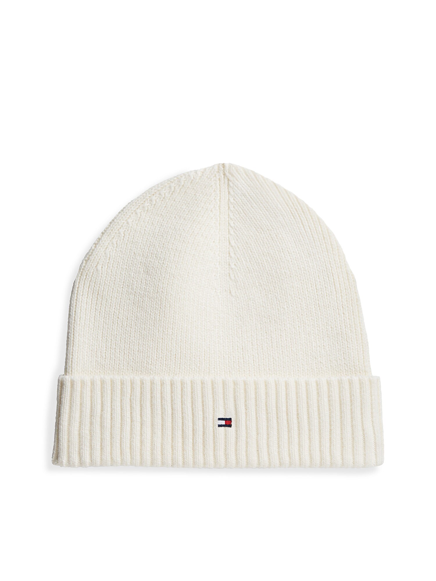 TOMMY HILFIGER Căciulă fildeş / bleumarin / roșu cireș