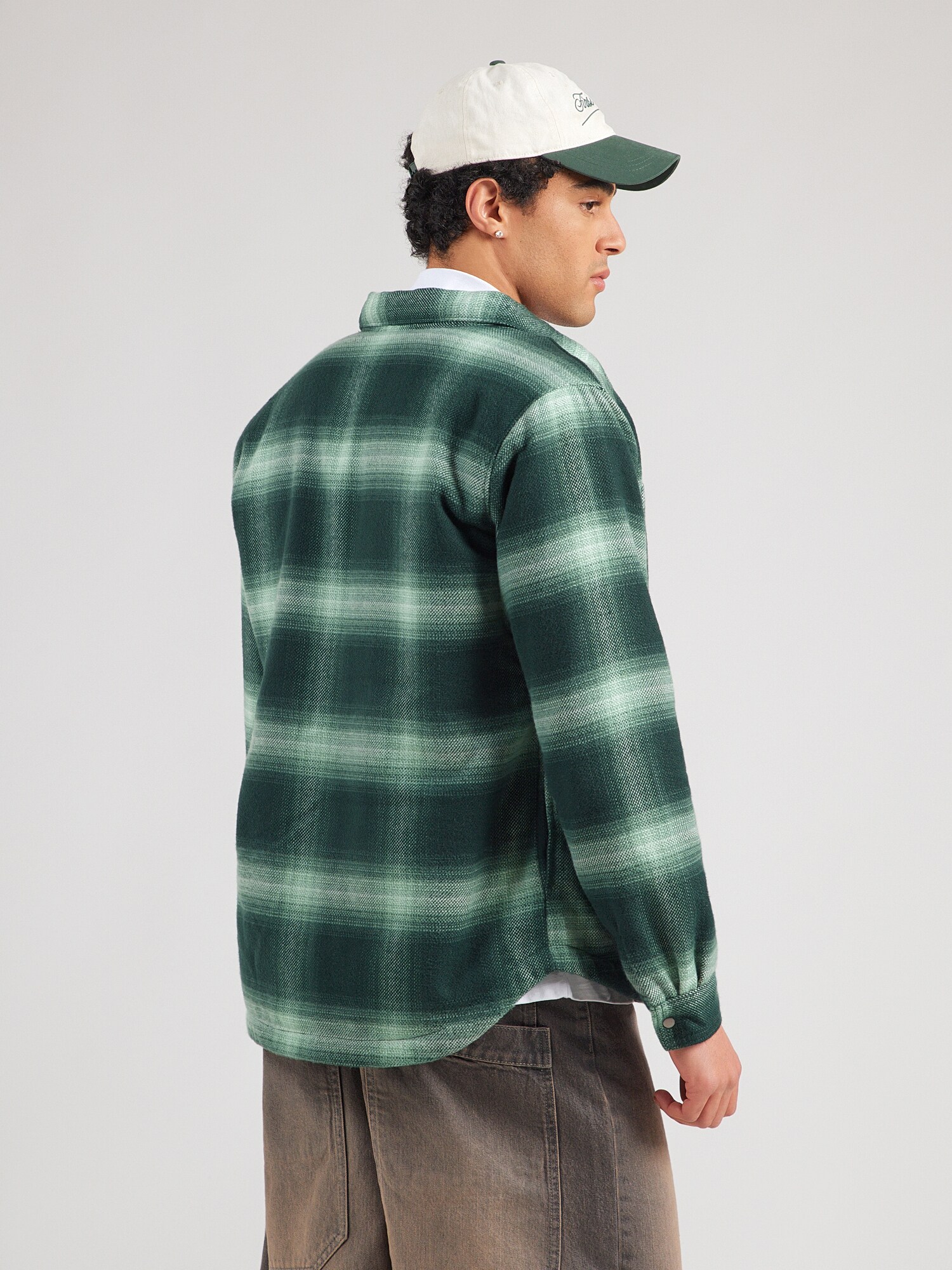COLUMBIA Chaqueta deportiva 'Windward II' verde oscuro / blanco – imagen 3