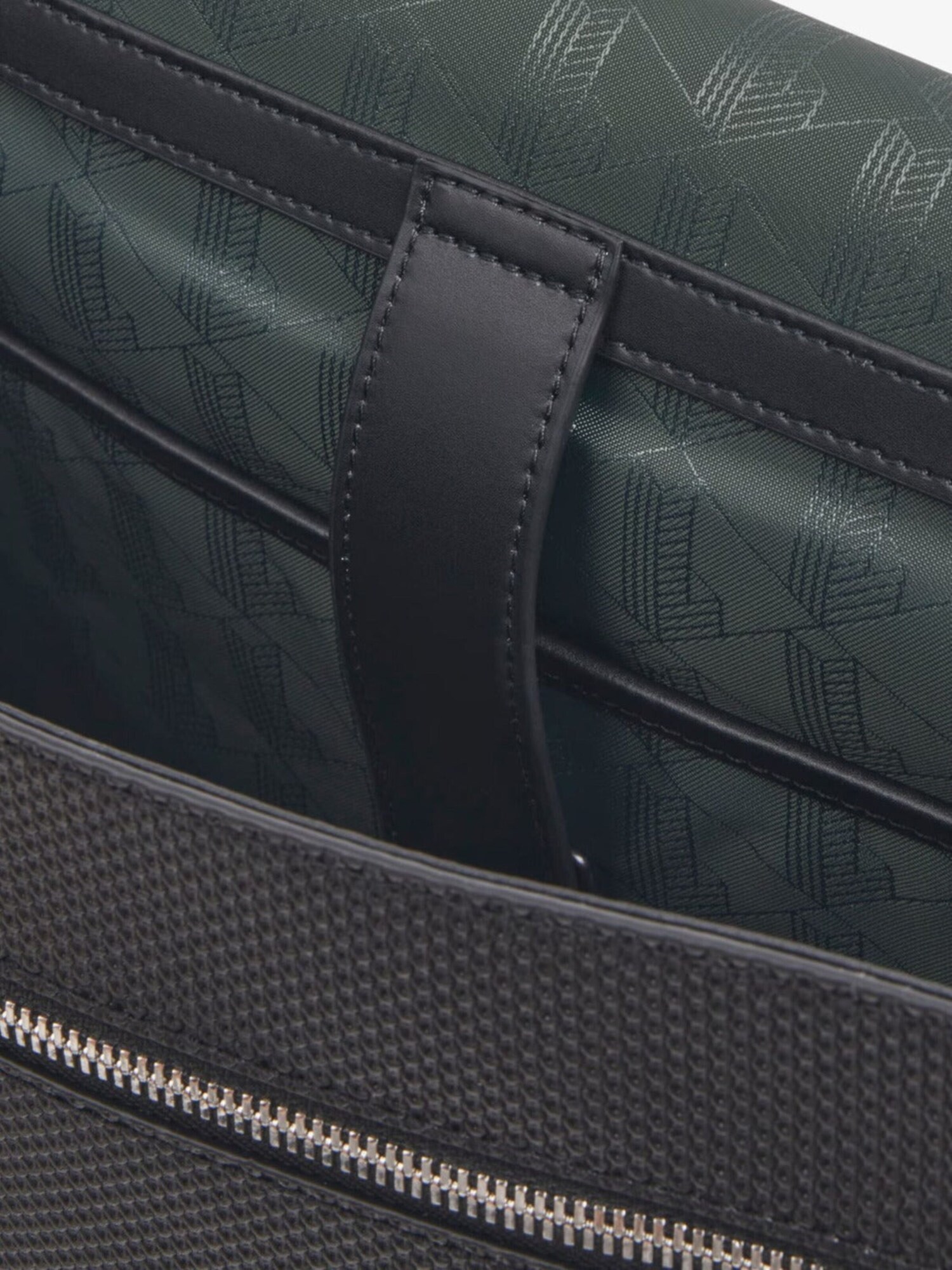 LACOSTE Bolso de hombro 'Chantaco'  negro – imagen 8