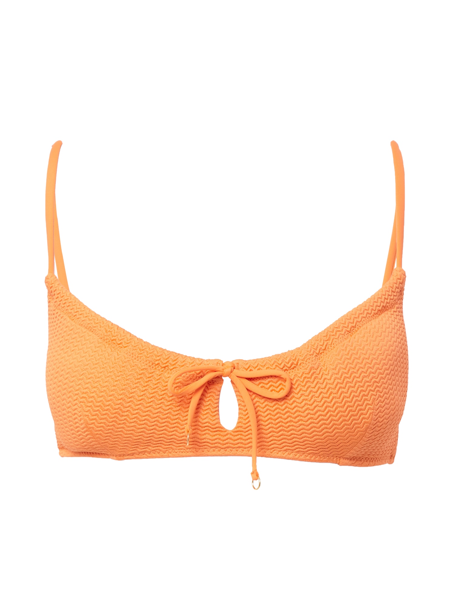 Seafolly Bikini zgornji del 'Drawstring'  mandarina