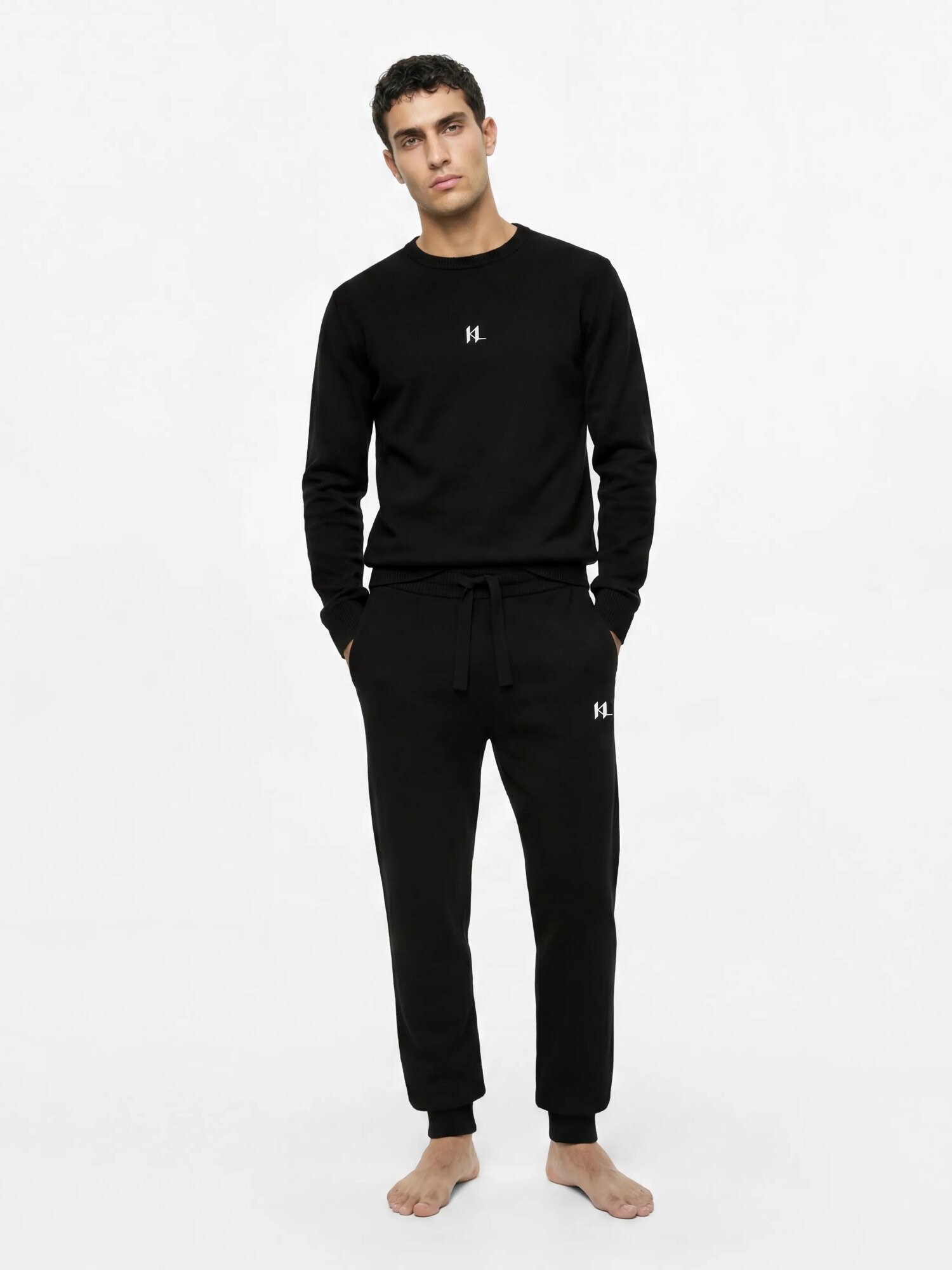 Karl Lagerfeld Jersey negro / blanco – imagen 13