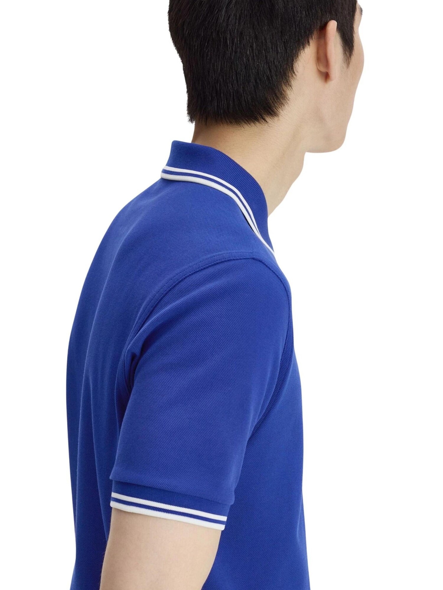 Fred Perry Camiseta 'Polo fred perry royal eclipse soho twin tipped short' azul real – imagen 3