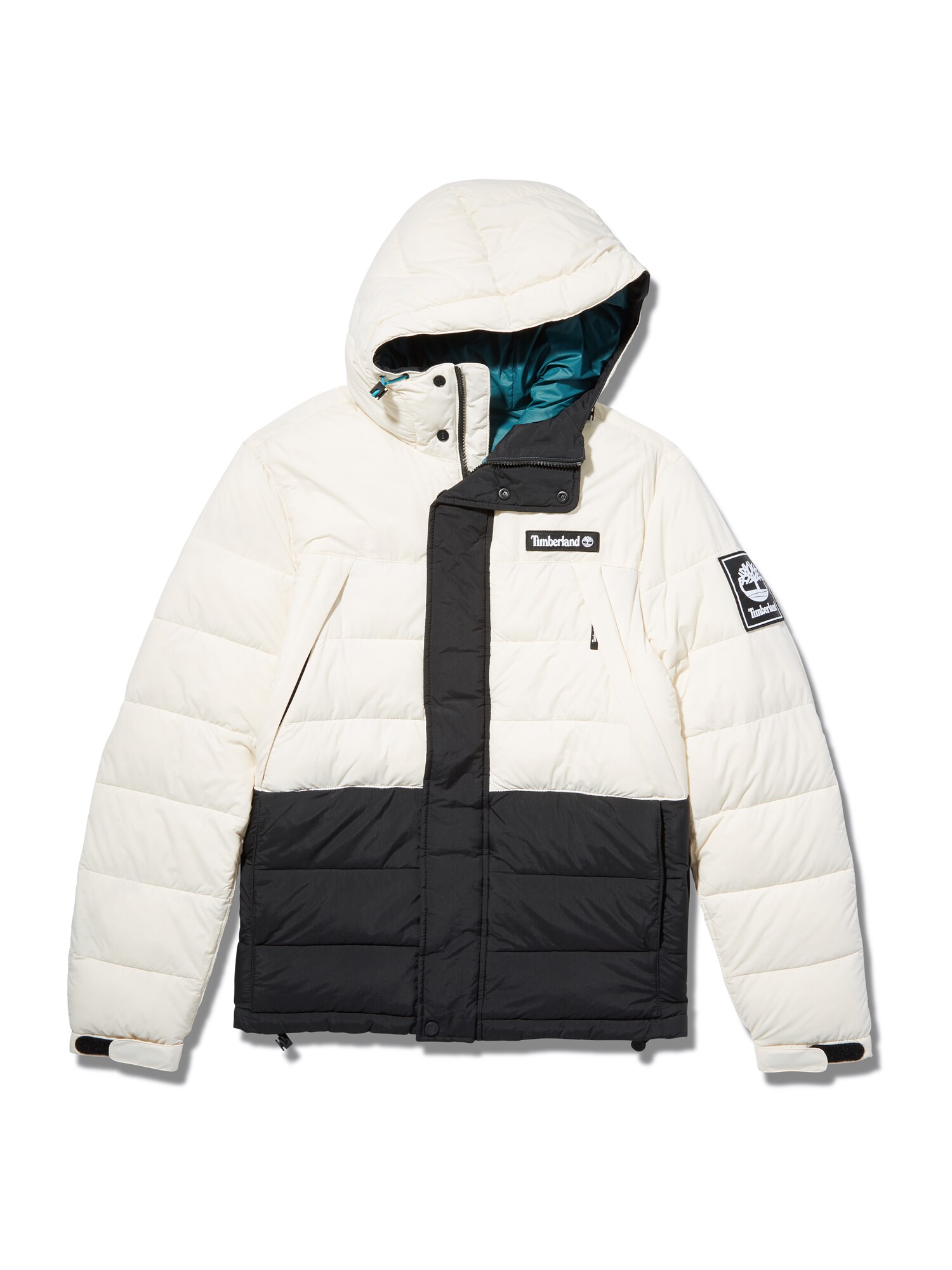 TIMBERLAND Demisezoninė striukė  juoda / natūrali balta