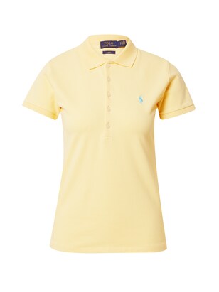 Polo Ralph Lauren Shirt ‘Julie’ Blauw / Lichtgeel