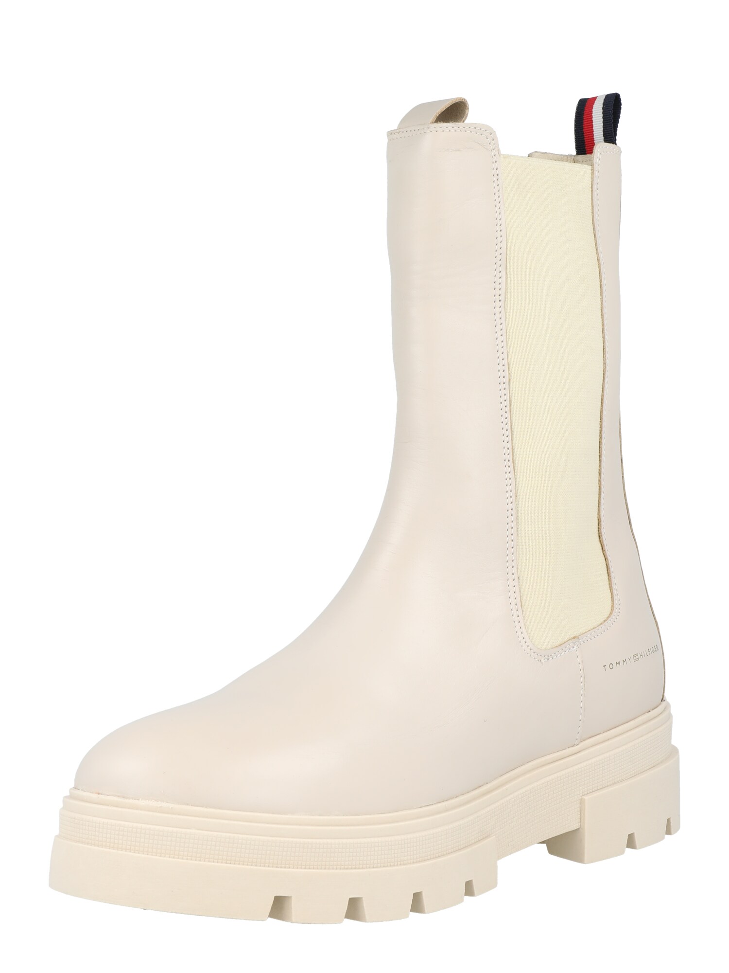 TOMMY HILFIGER Botas chelsea  bege / navy / vermelho / branco