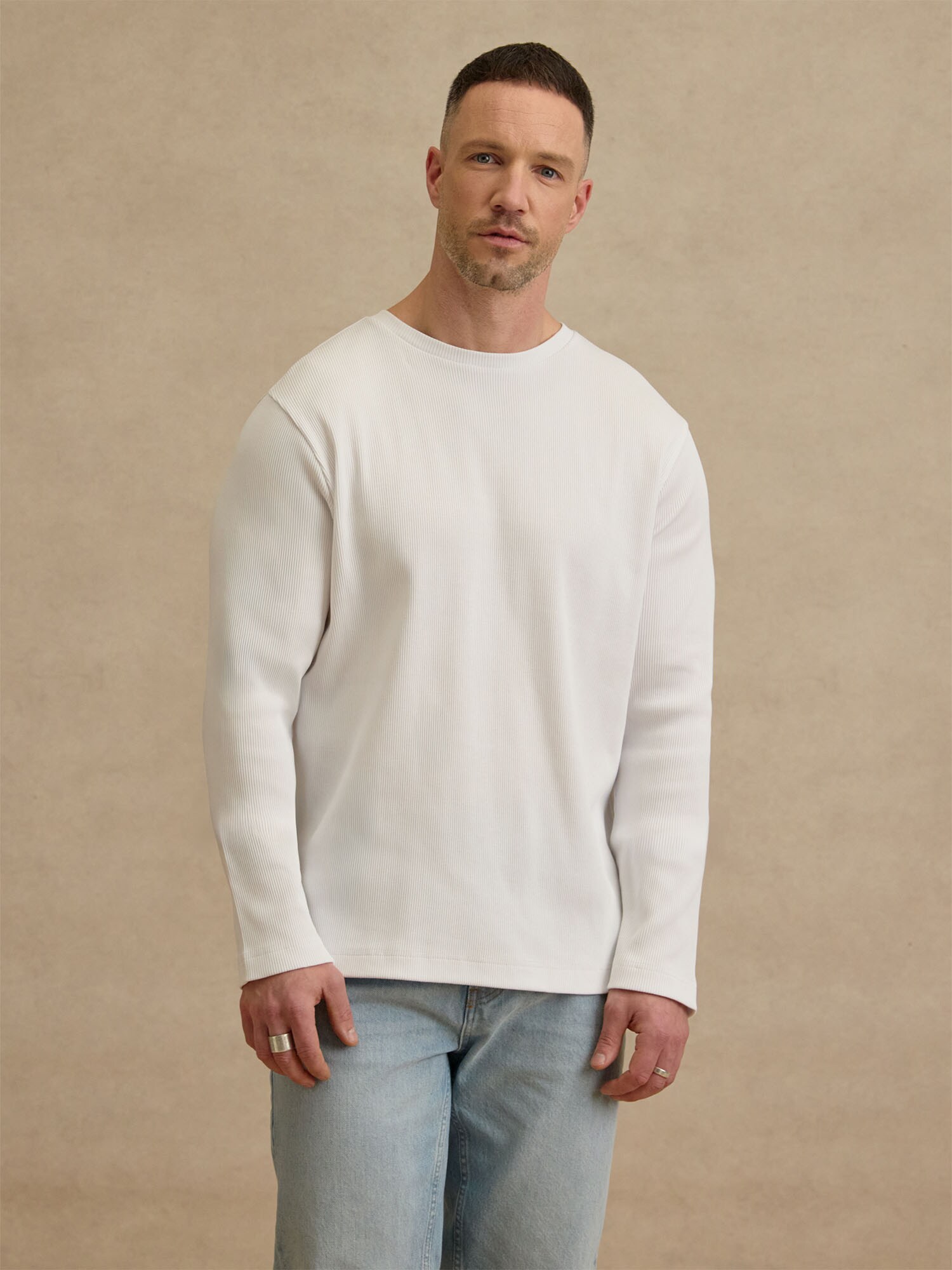 DAN FOX APPAREL Póló 'Max'  piszkosfehér termék 2. képe