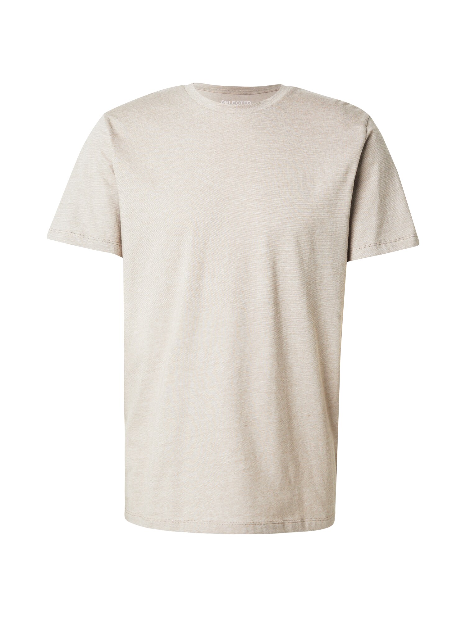 SELECTED Tricou SLHASPEN  bej amestecat