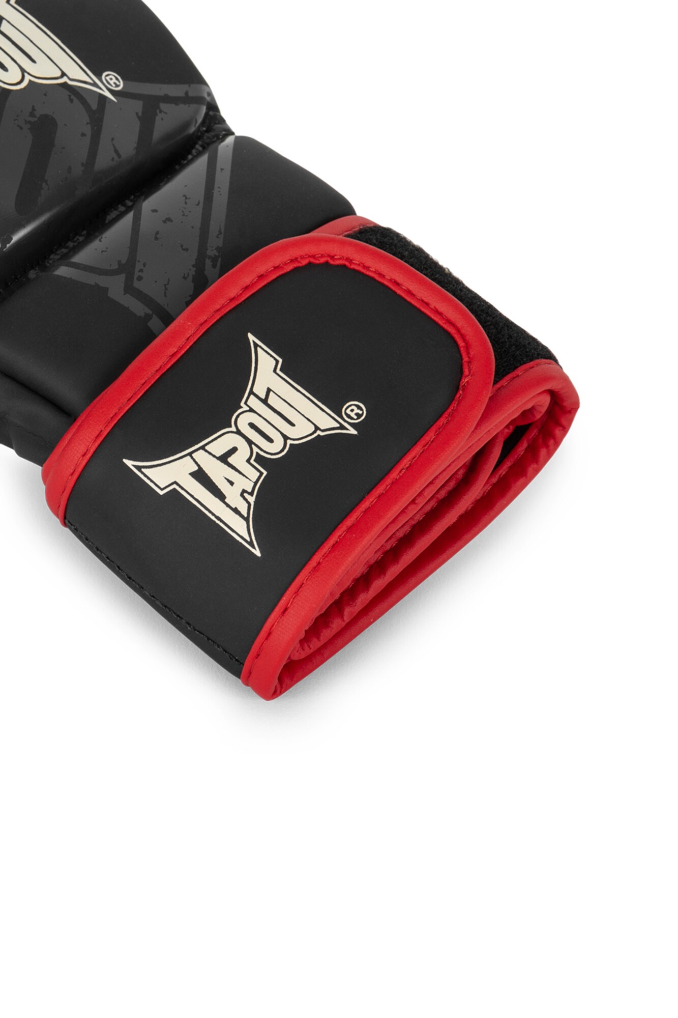 Tapout Sportkesztyűk 'Crafton'  piros / fekete / piszkosfehér termék 2. képe